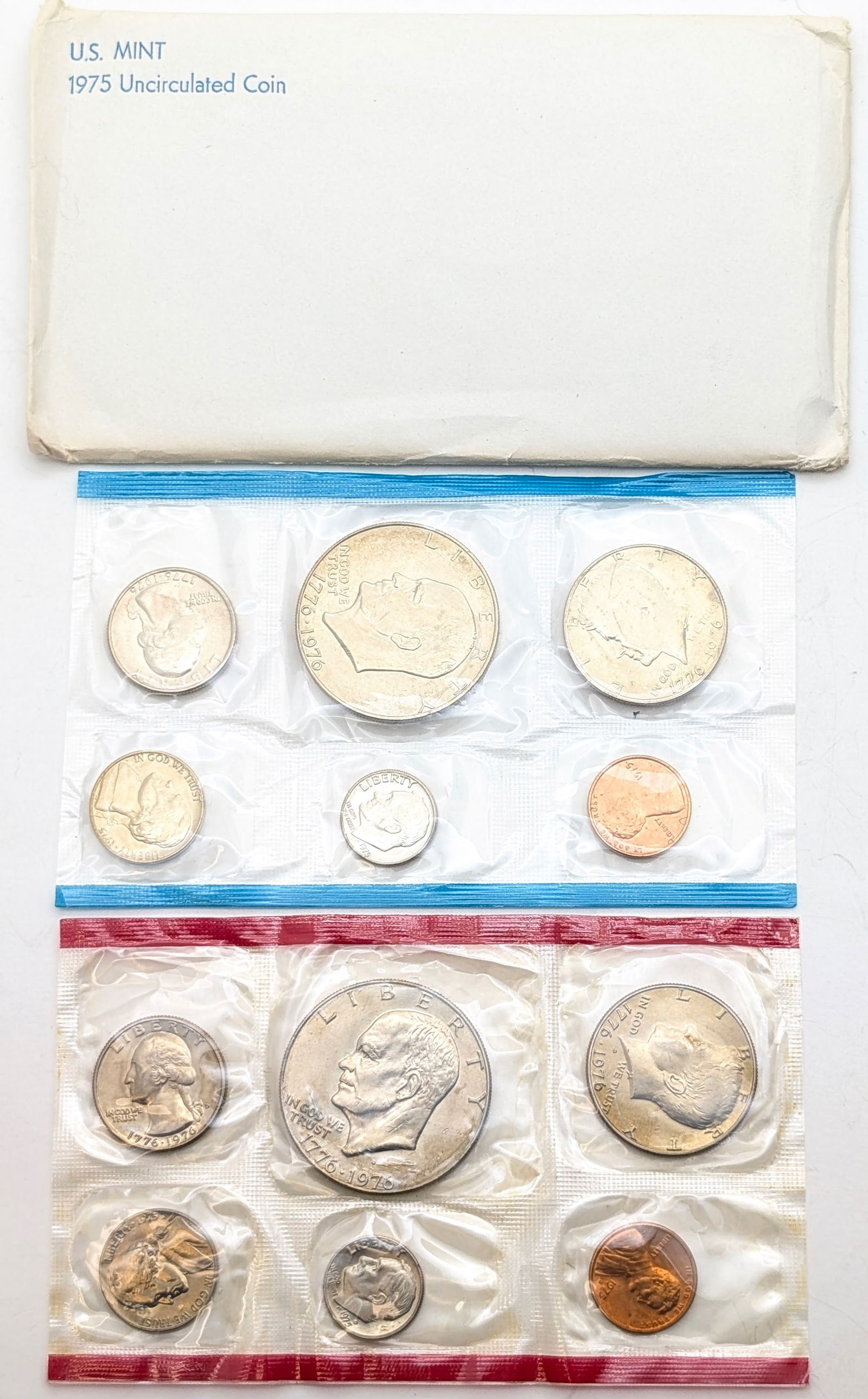 1975 US Mint Uncirculated Coin Set (1 of 2)