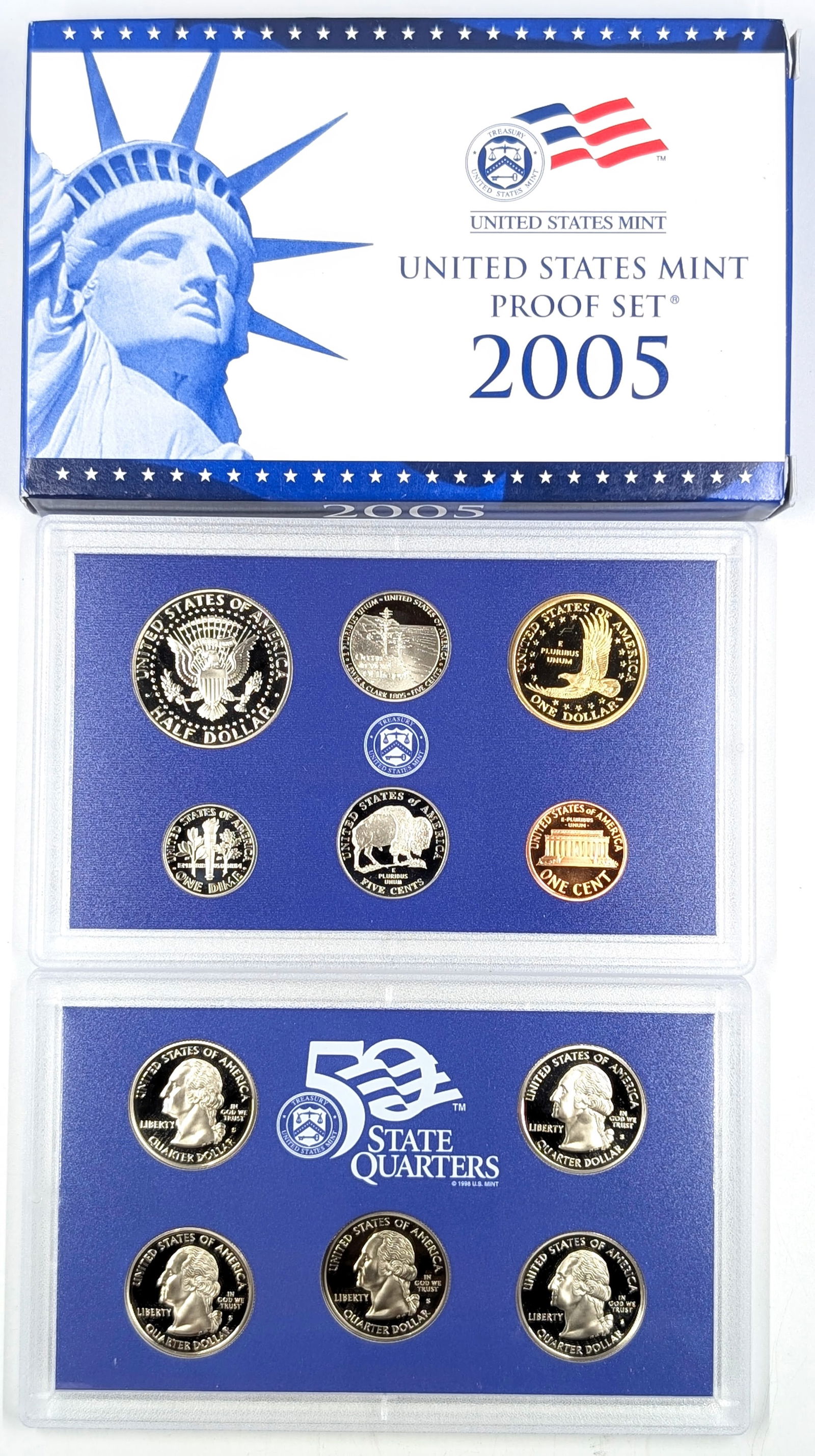 2005 US Mint Proof Coin Set w/COA - 2