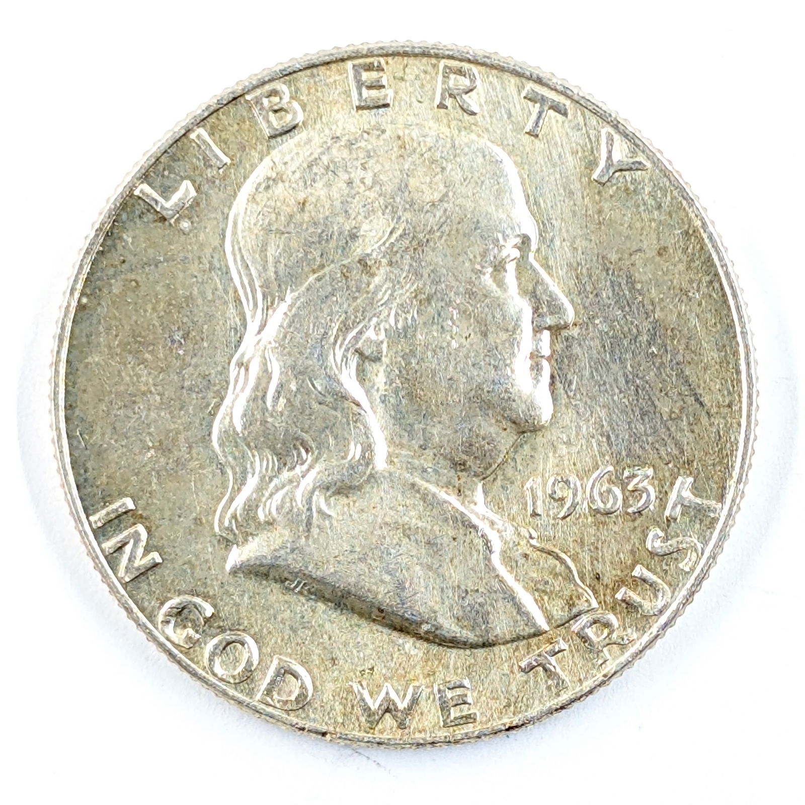 1963-D Silver Franklin Half Dollar (1 of 2)