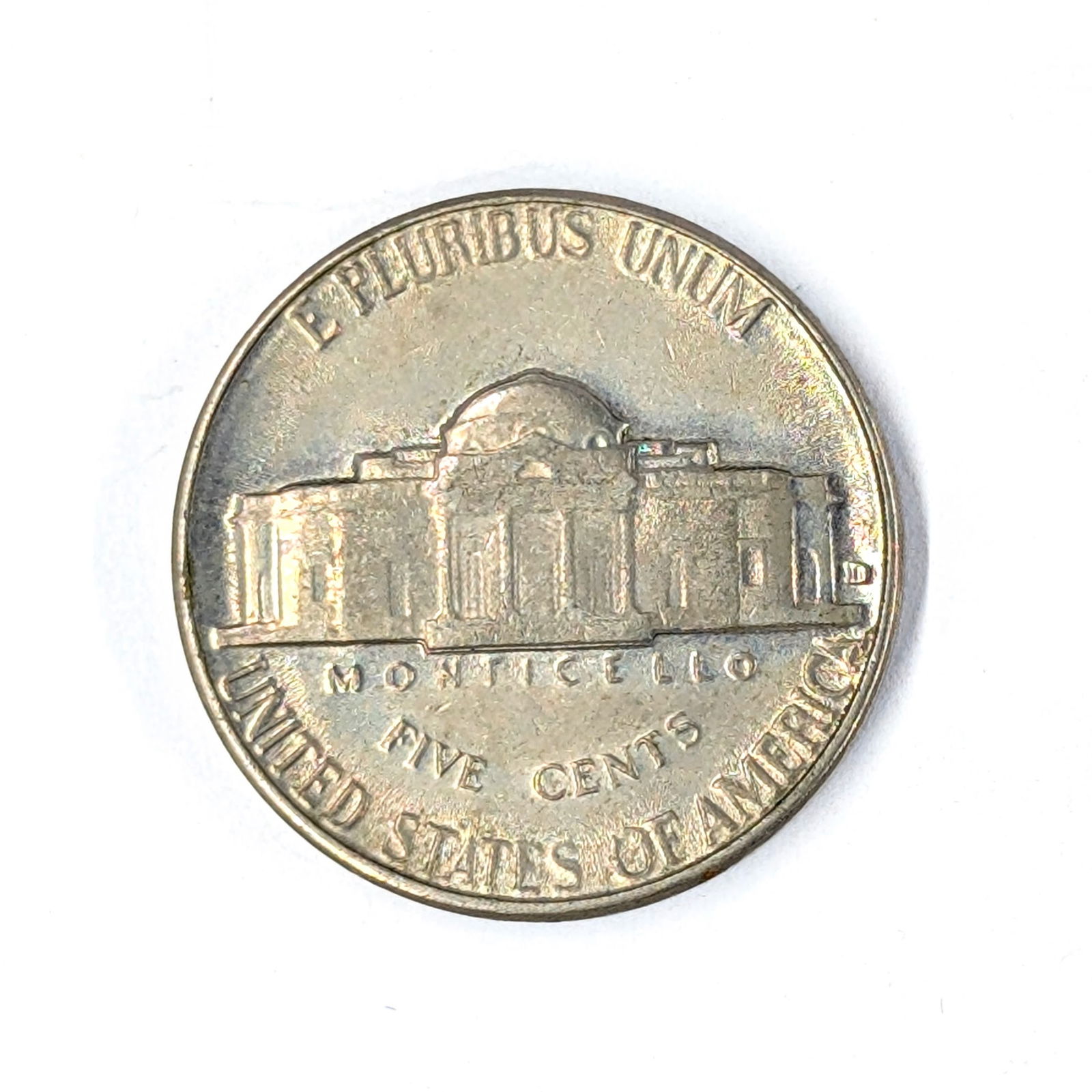 1964-D Error Jefferson Nickel- Double Nose, Dome & Step - 2