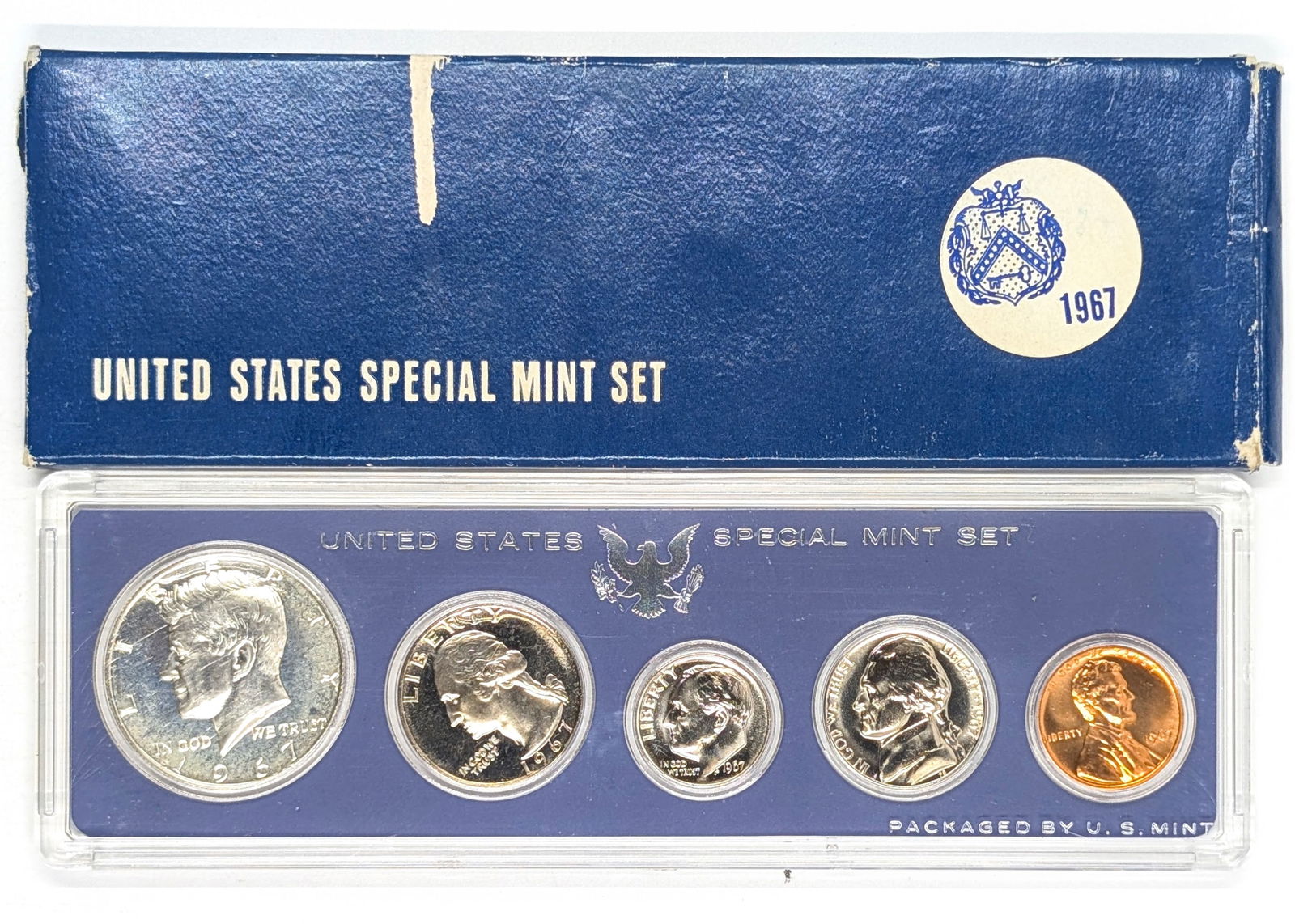 1967 US Special Mint Set w/ Silver JFK Half (1 of 2)