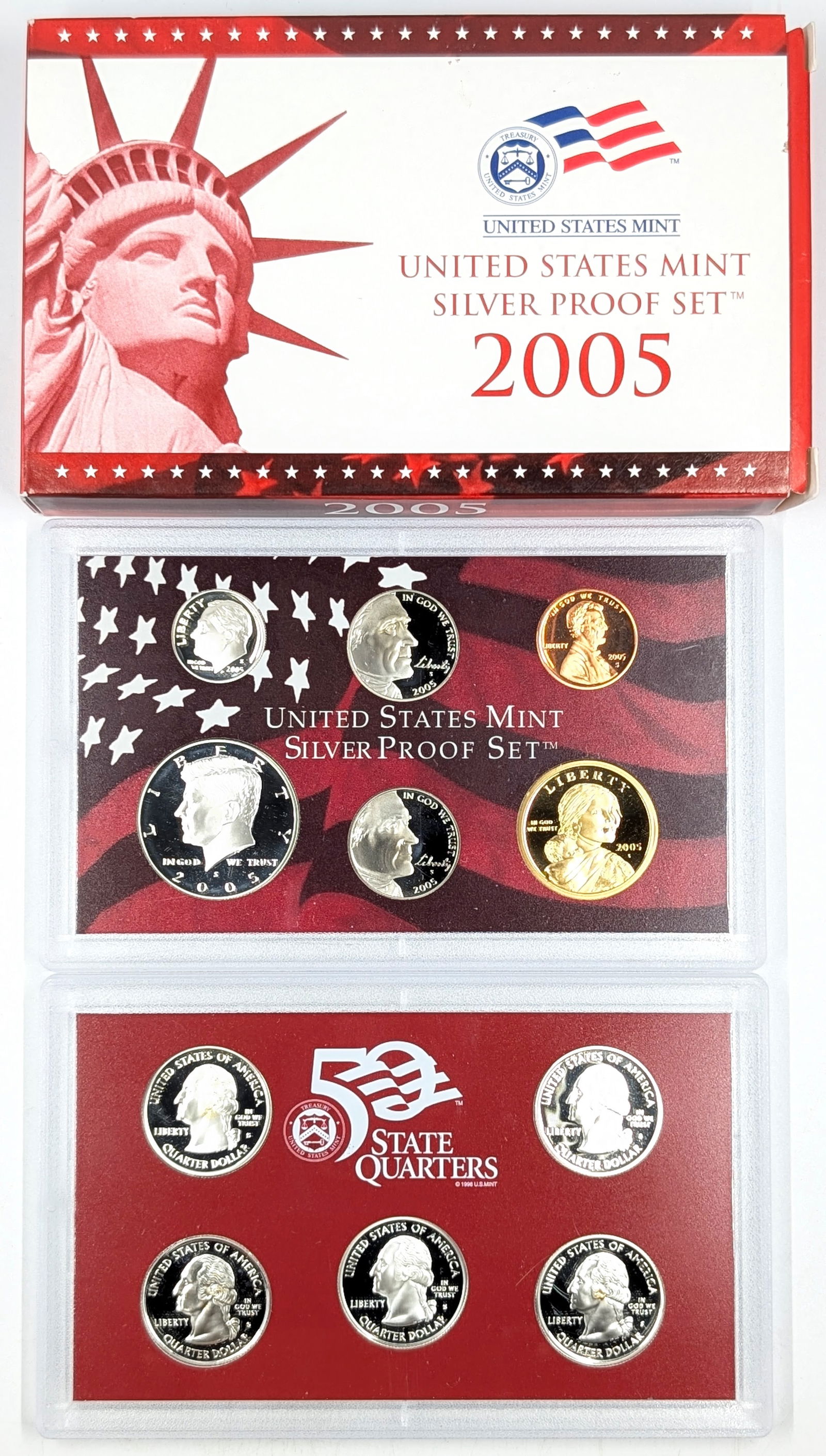 2005 US Mint Proof Silver Set (1 of 3)