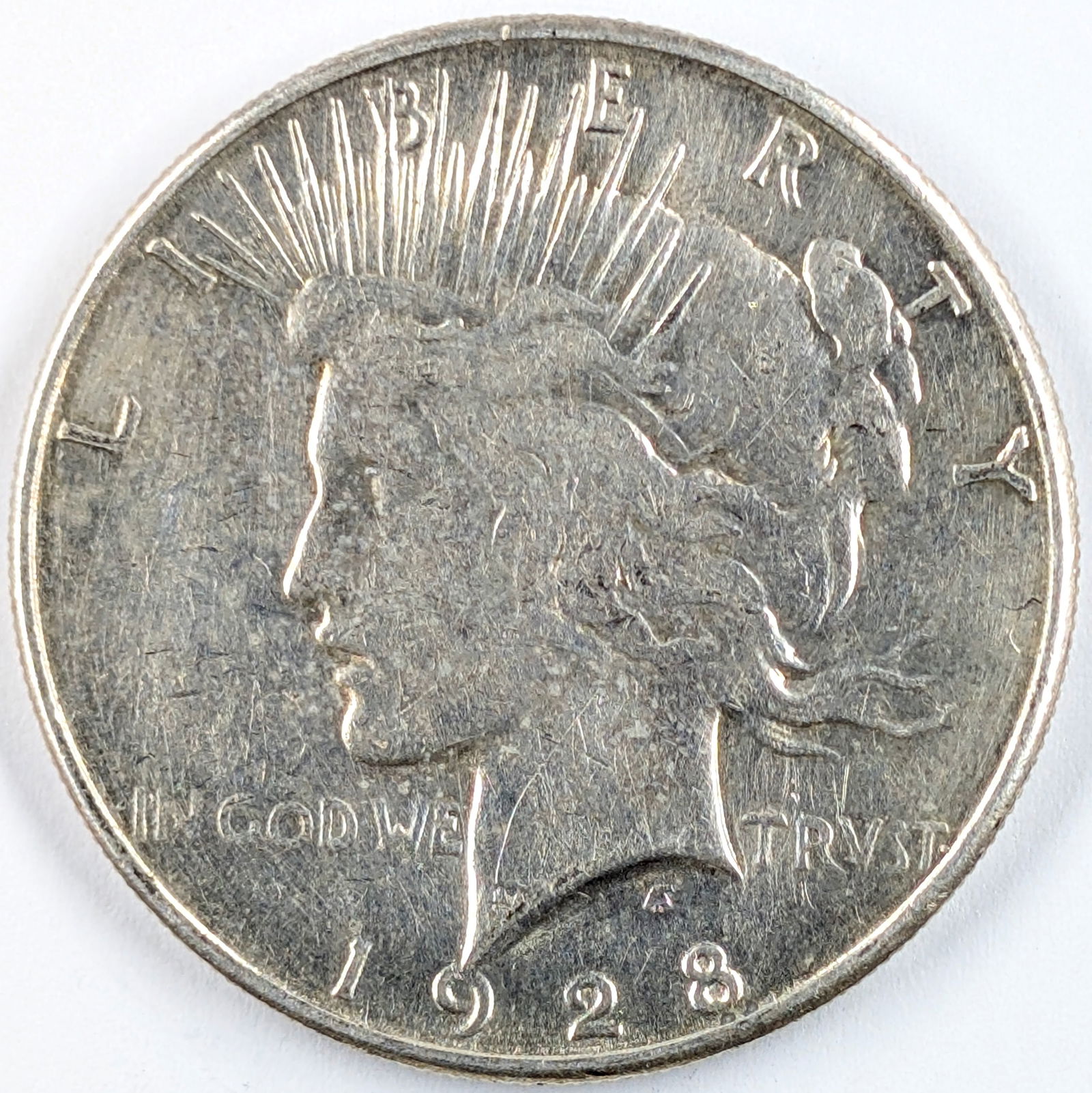 1928-S Silver Peace Dollar (1 of 2)
