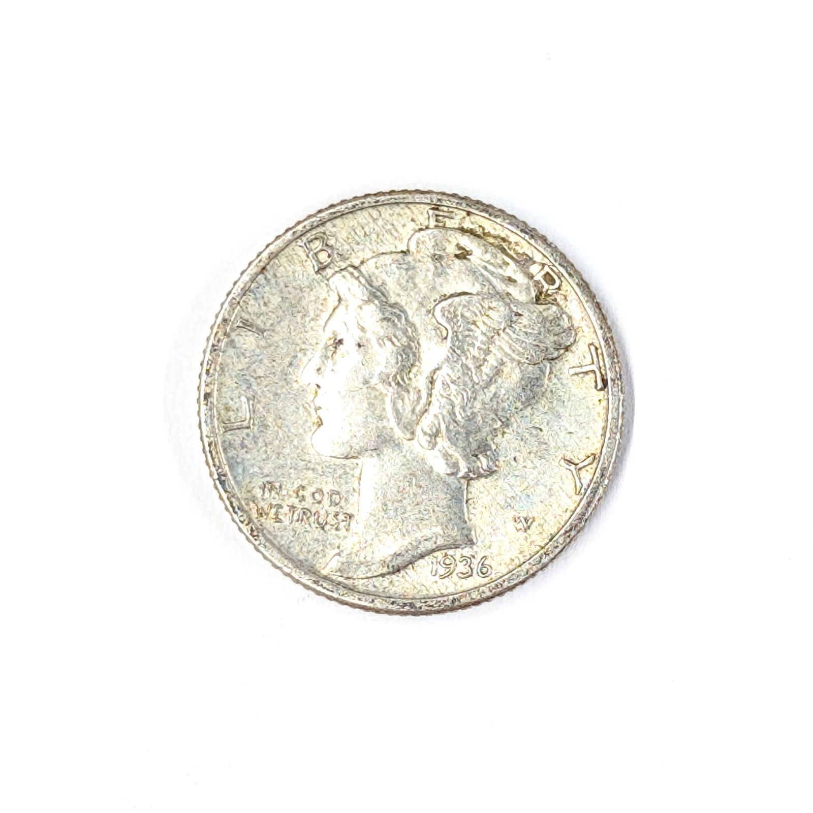 1936 Silver Mercury Dime (1 of 2)