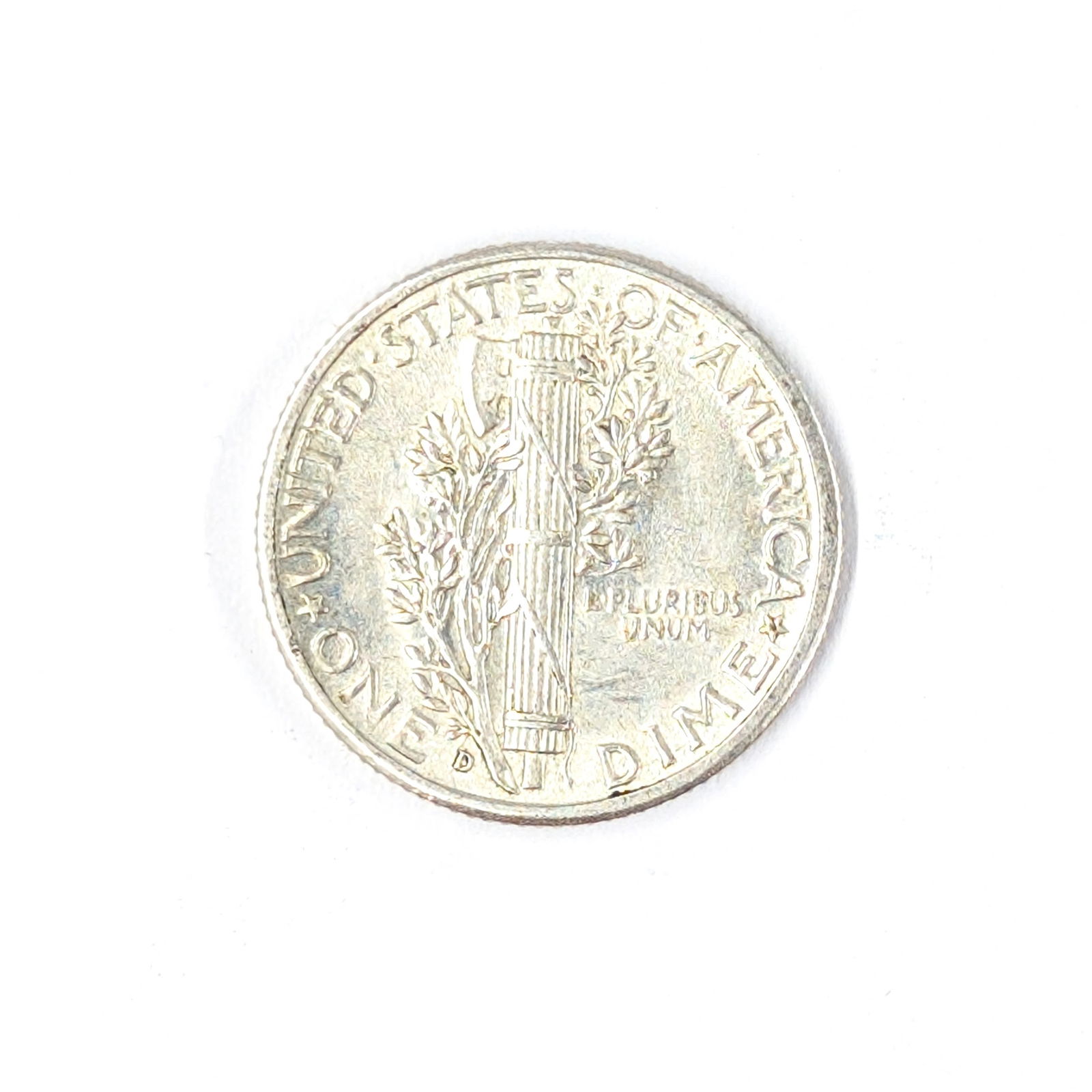1939-D Silver Mercury Dime - 2