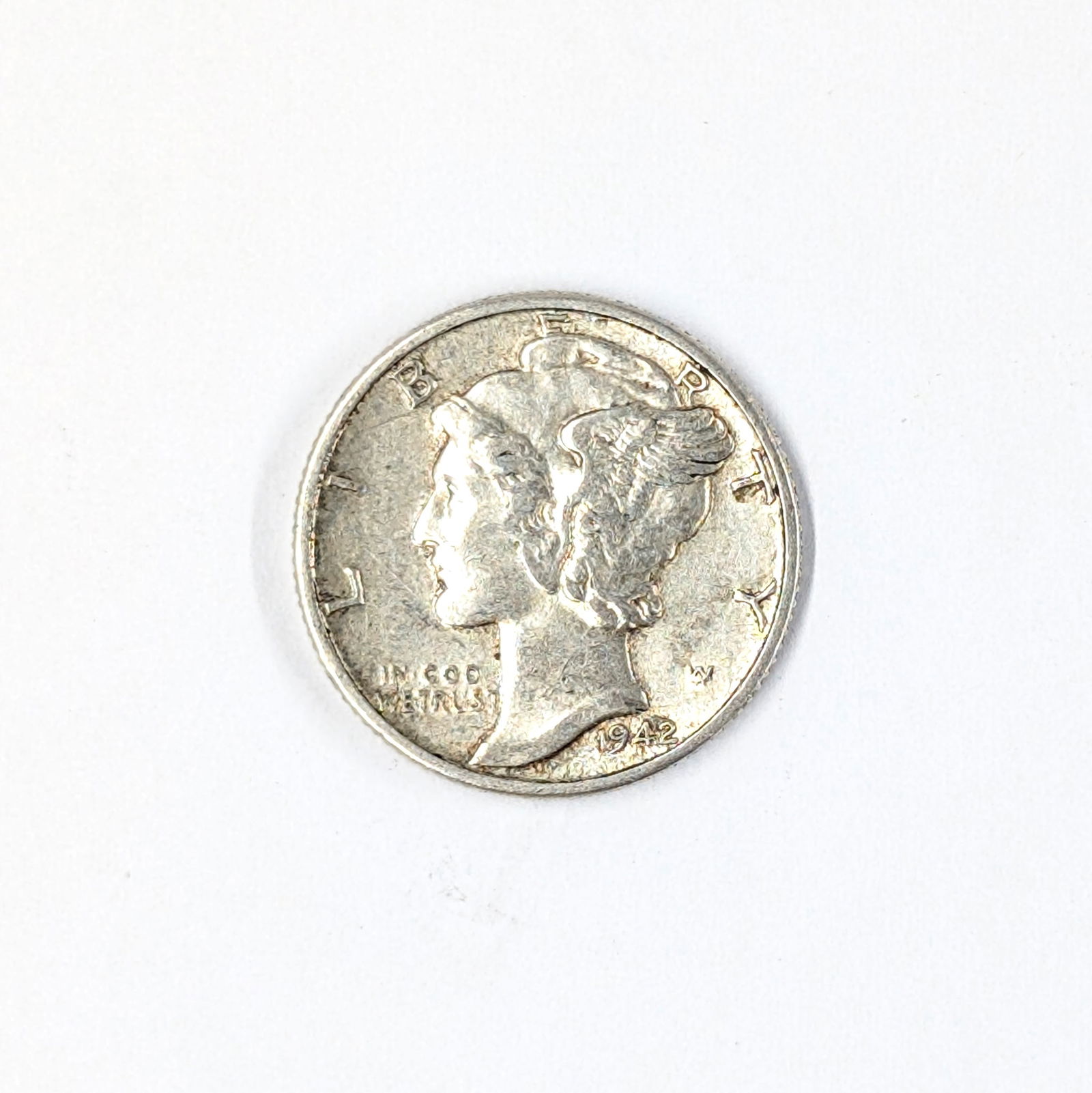 1942-D Silver Mercury Dime (1 of 2)