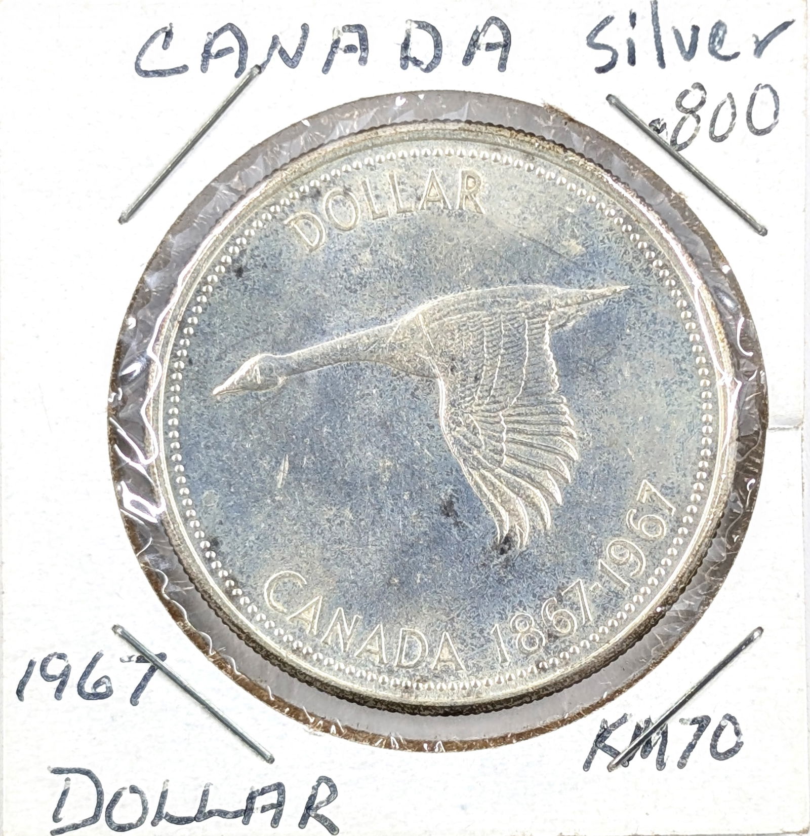 1967 Silver Canada Dollar- 80% Silver (1 of 2)