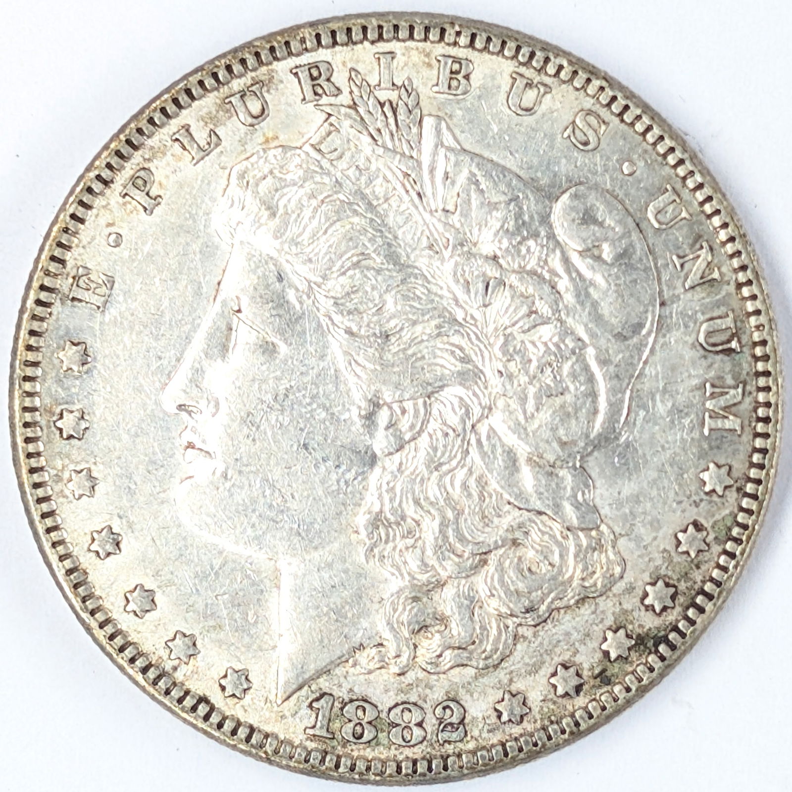 1882 Morgan Silver Dollar (1 of 2)