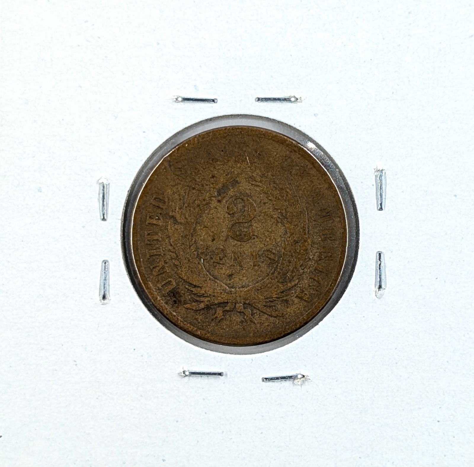 1866 Two Cent Piece - 2