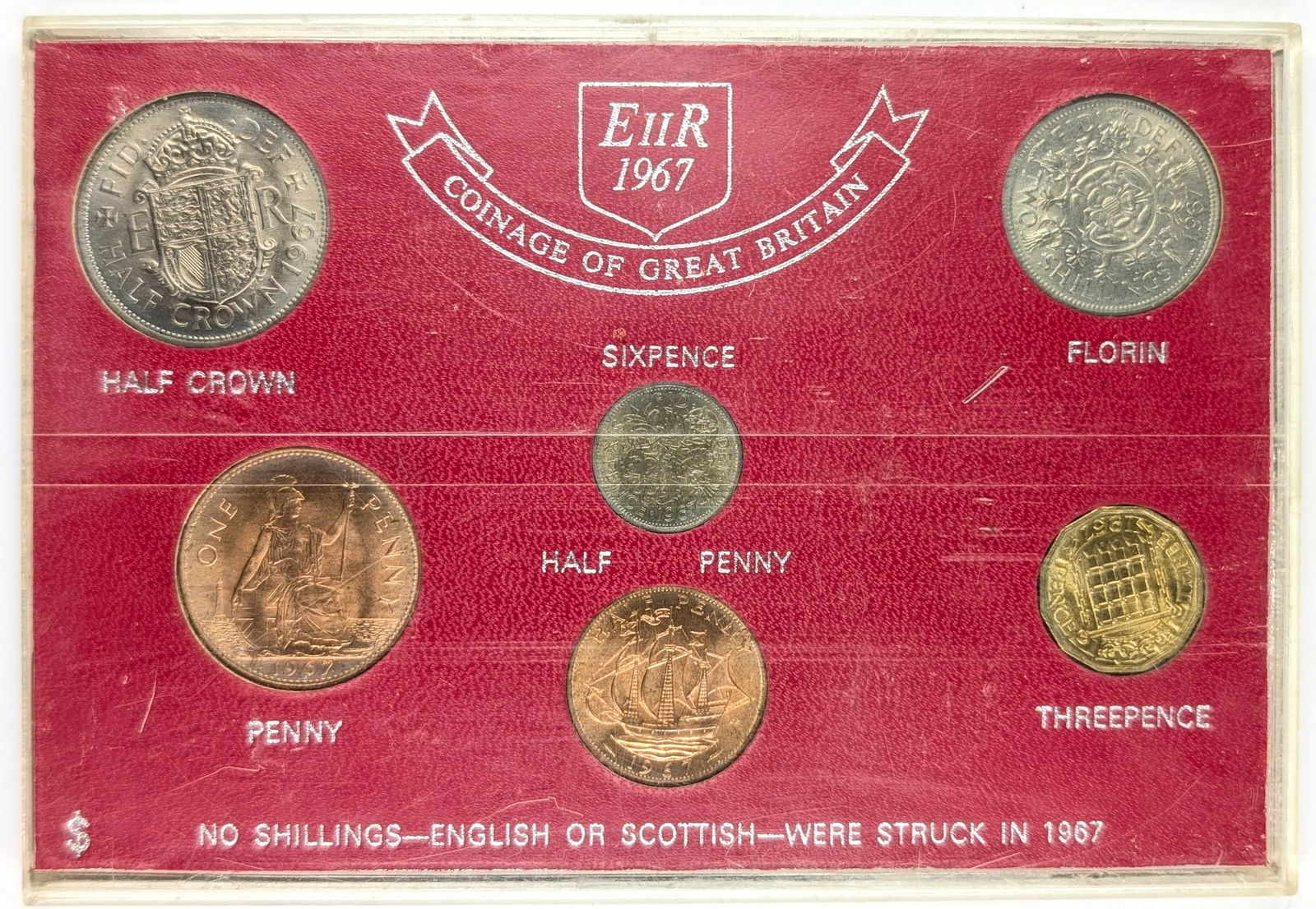 1967 Coinage of Great Britain Set (1 of 2)
