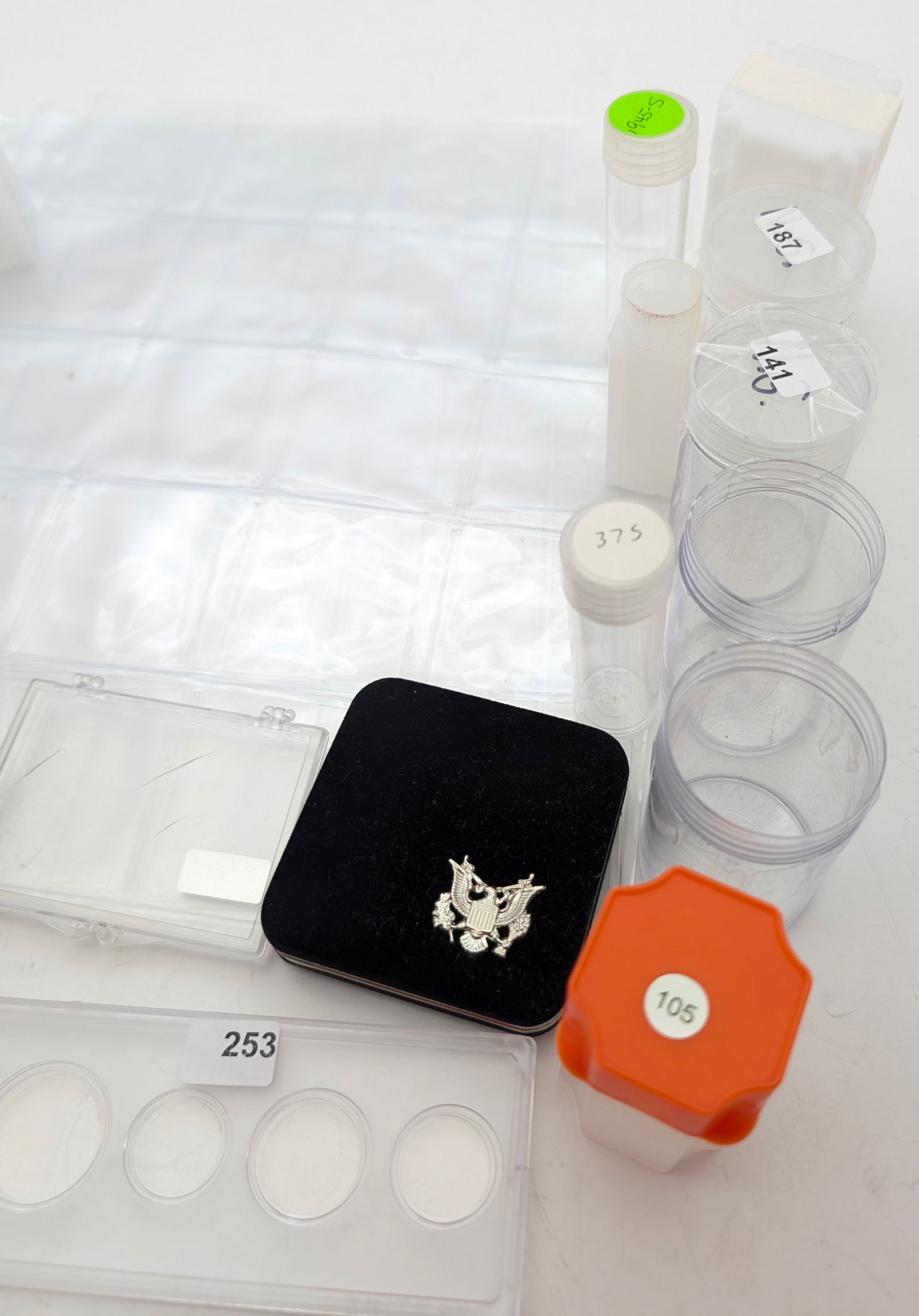 Large Lot of Coin Storage- Tubes, Cases, Ect... - 3