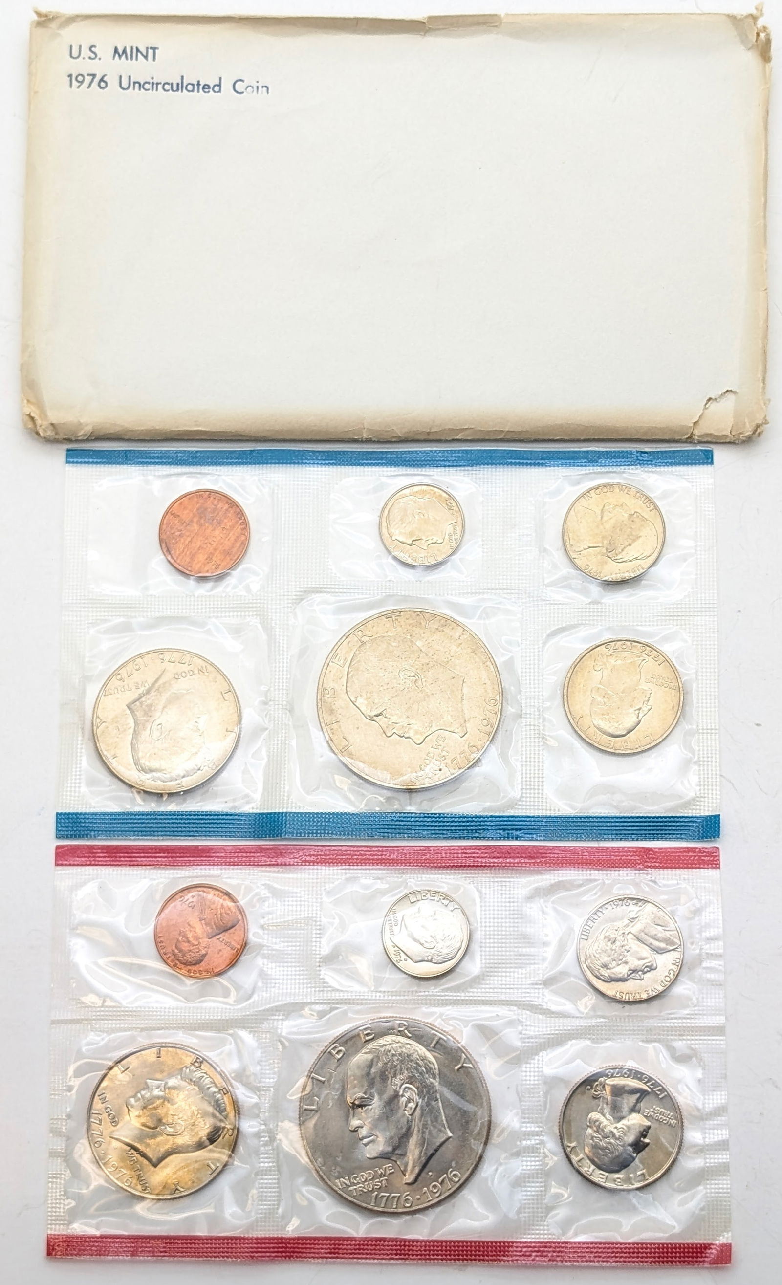 1976 US Mint Uncirculated Coin Set (1 of 2)