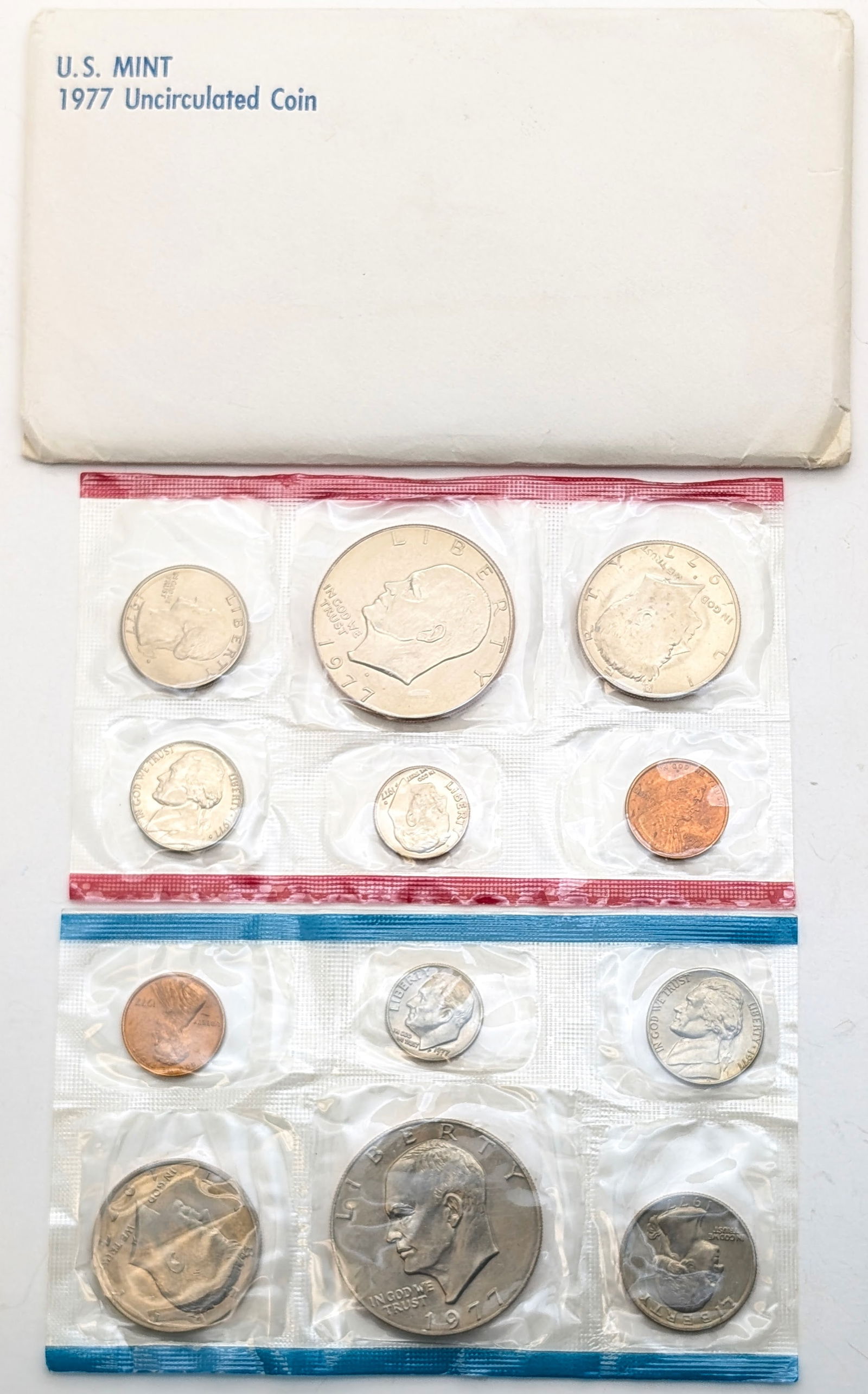 1977 US Mint Uncirculated Coin Set (1 of 2)