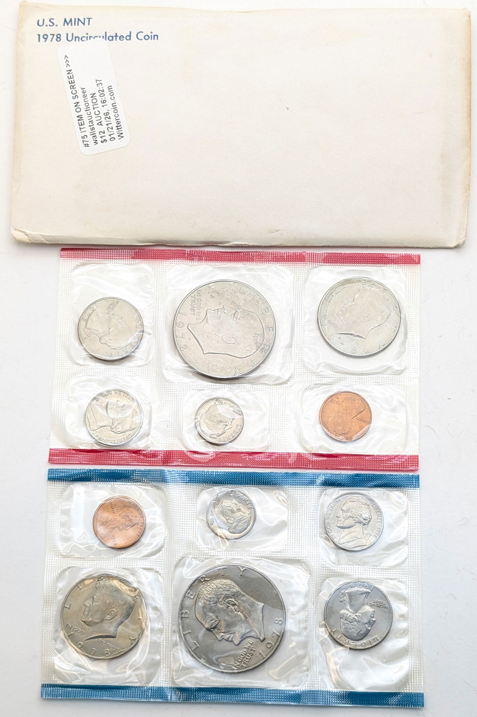 1978 US Mint Uncirculated Coin Set (1 of 2)
