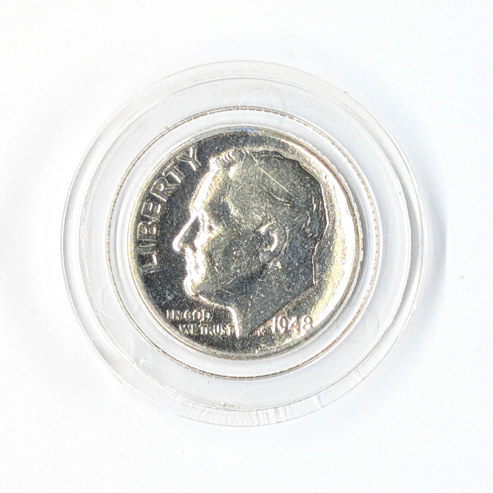 1948-D Silver Roosevelt Dime- Uncirculated (1 of 2)