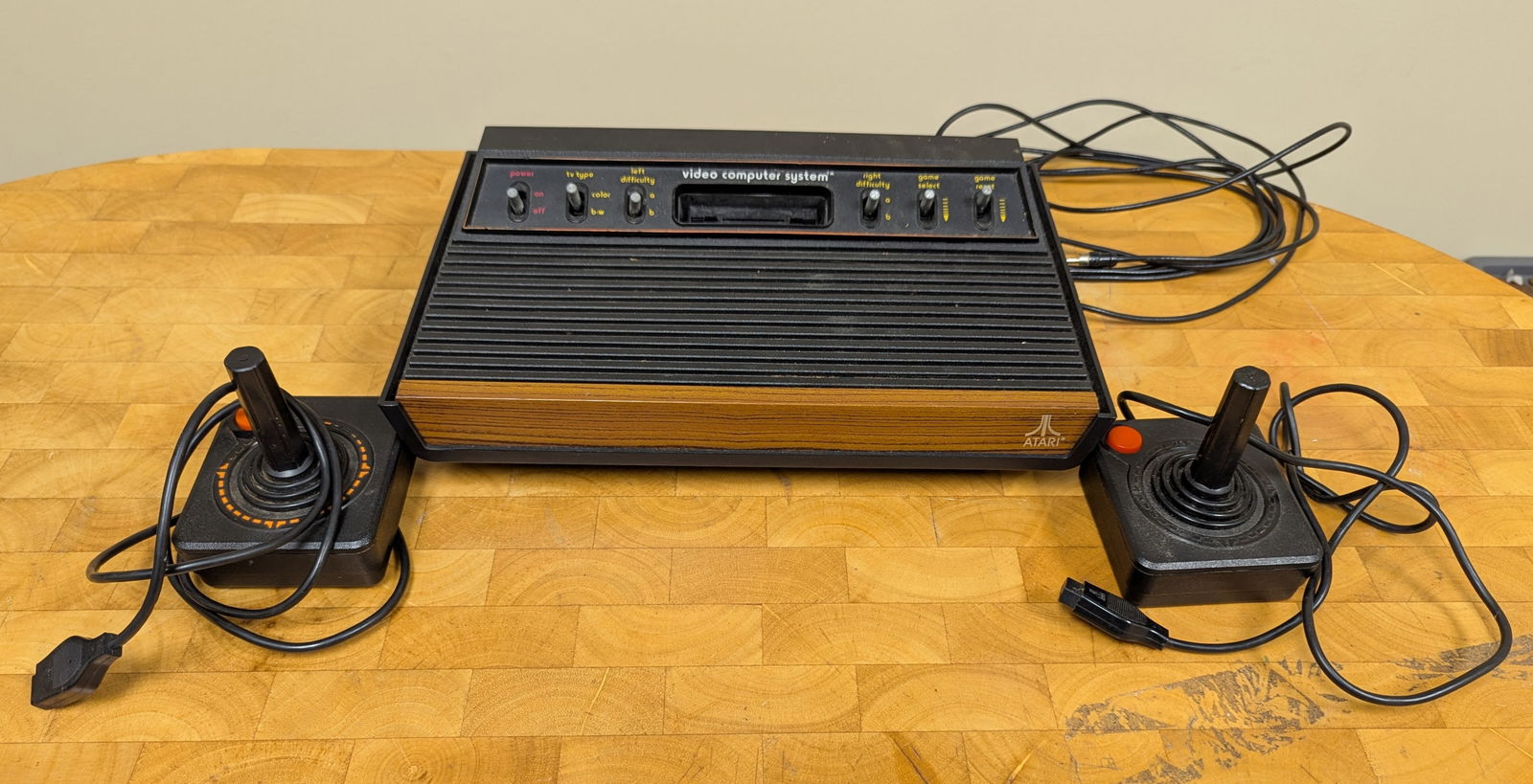 Atari 2600- Includes 2 Joysticks, and Games. - 3
