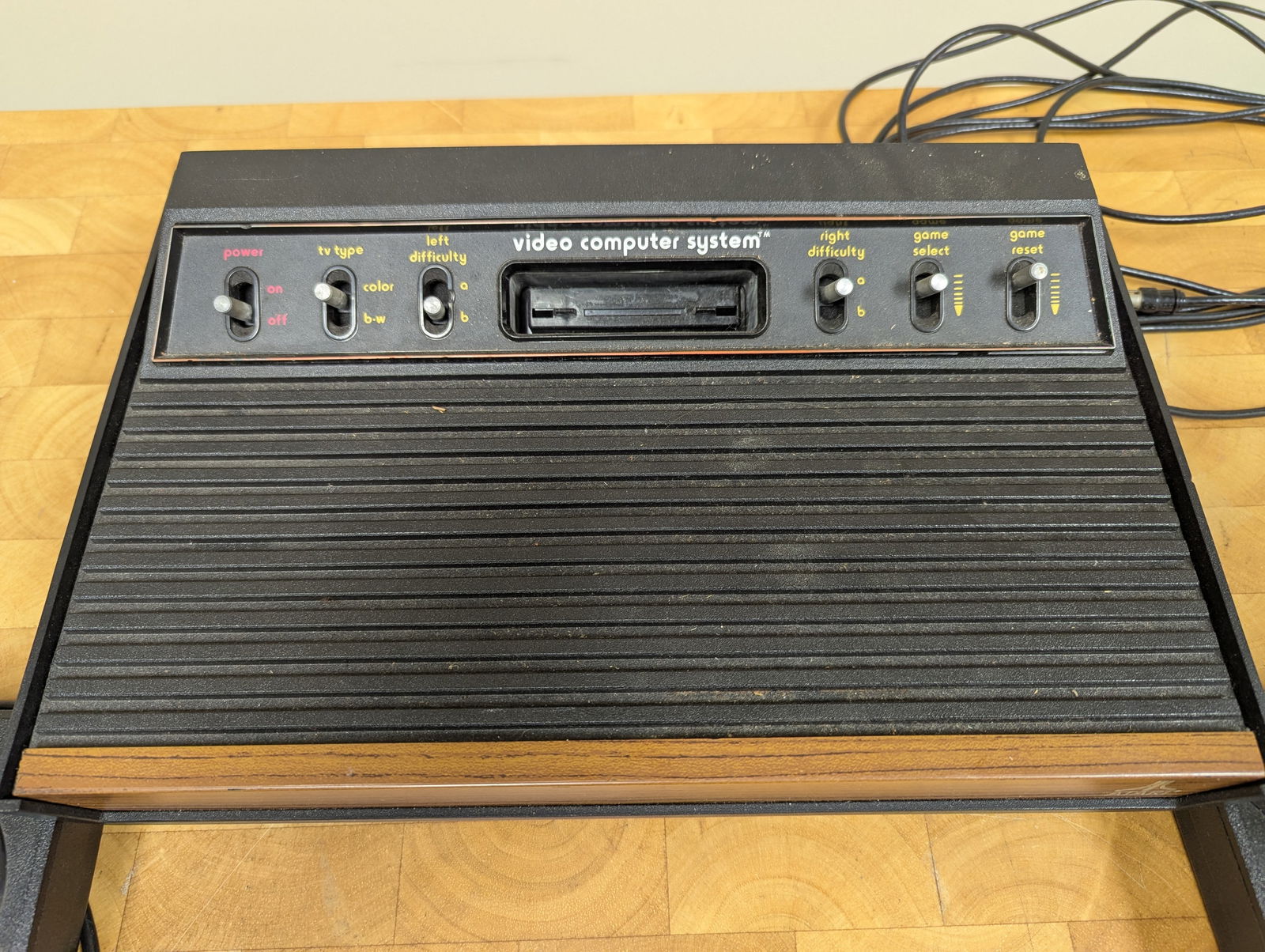Atari 2600- Includes 2 Joysticks, and Games. - 4