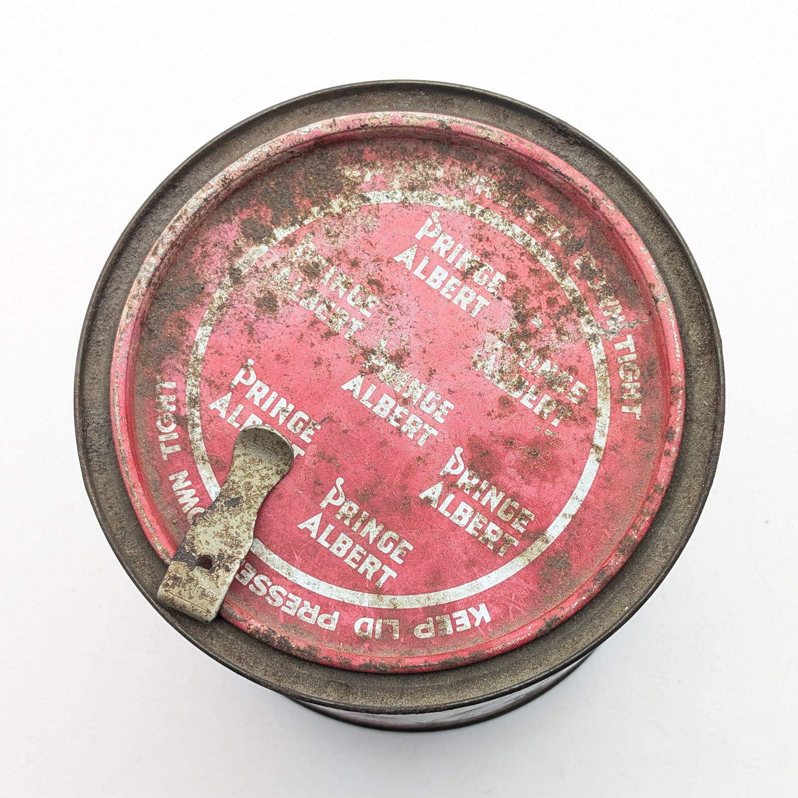 Vintage Prince Albert Crimp Cut Pipe and Cigarette Tobacco Tin - 2