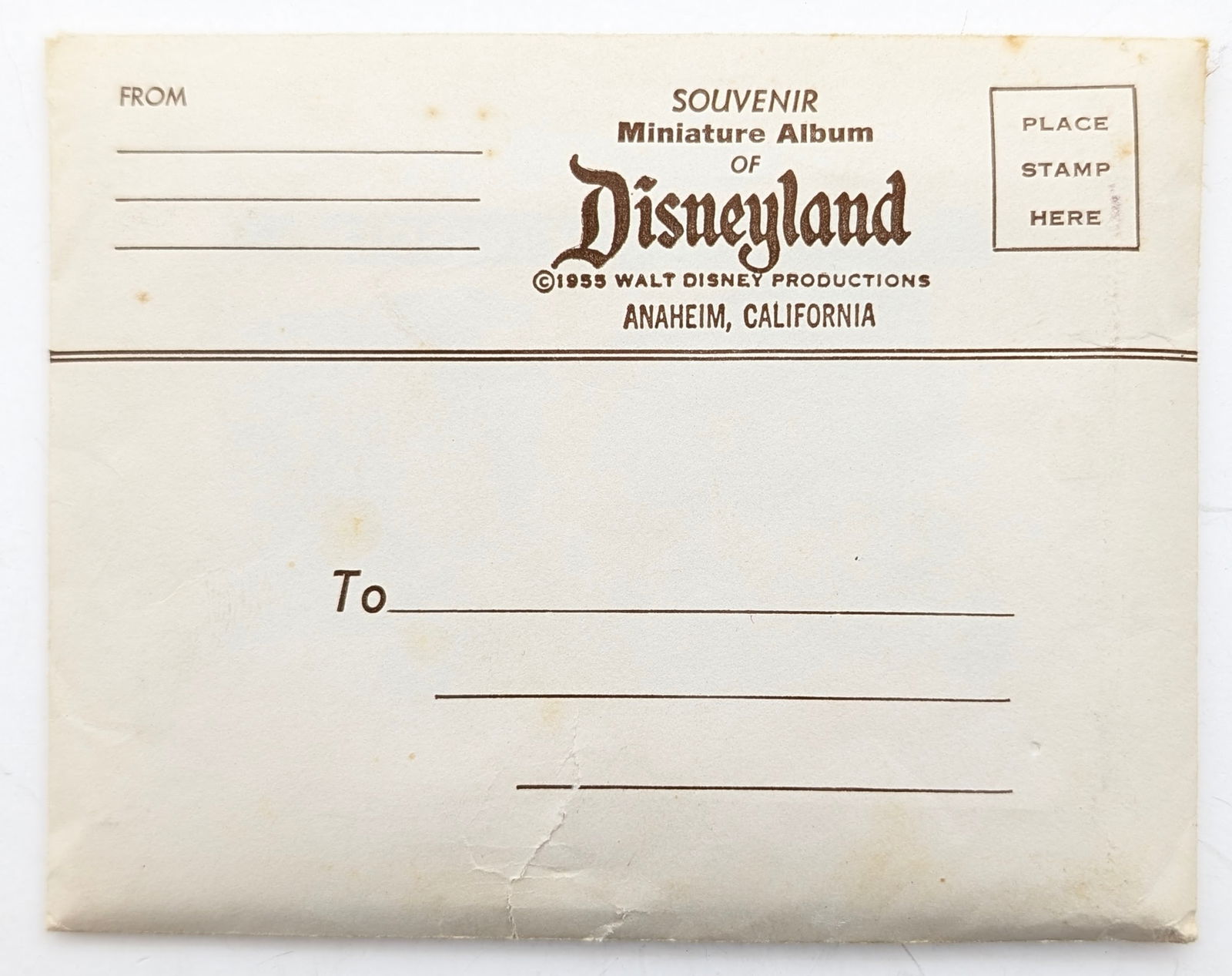 Vintage Disneyland Souvenir Miniature Album - 2