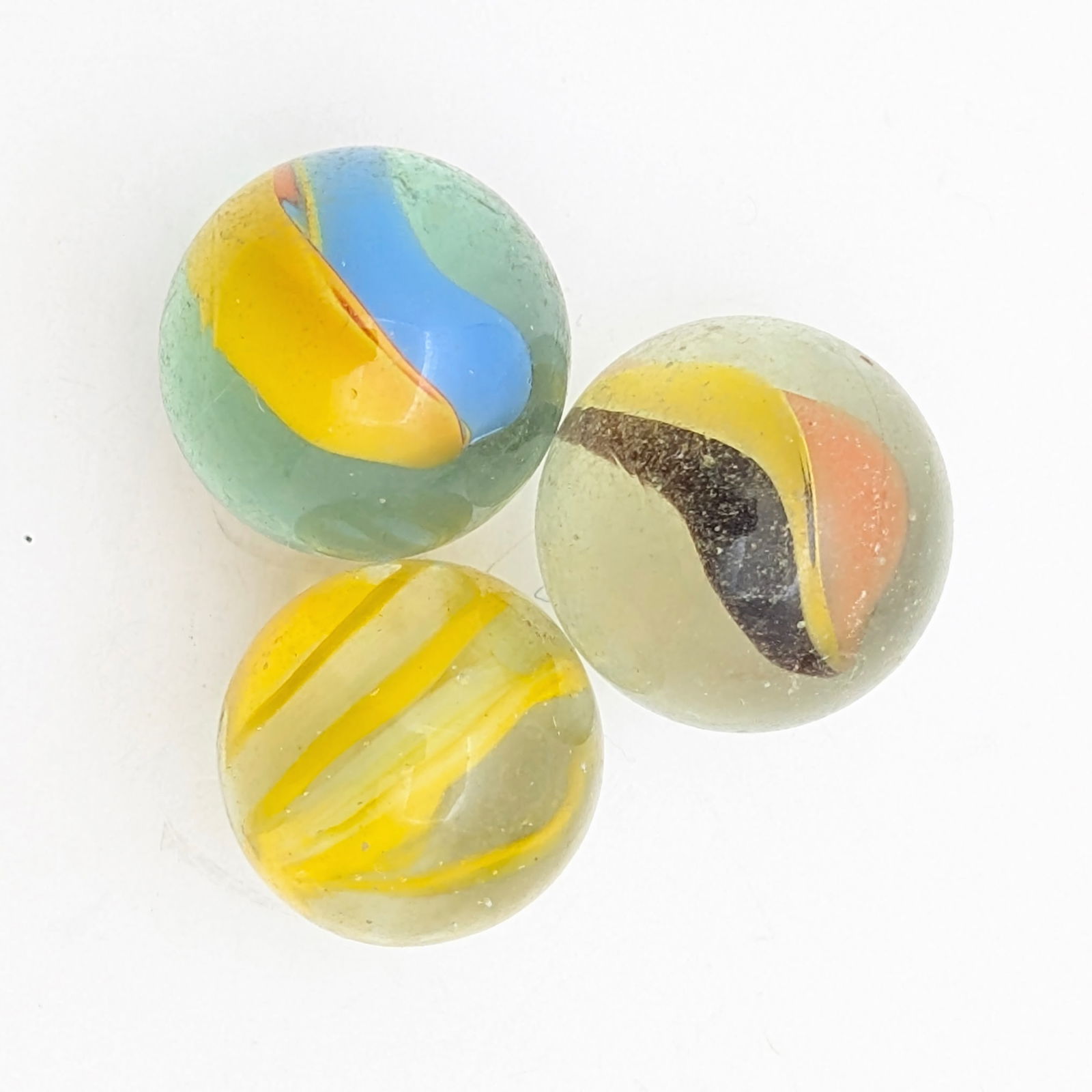 Collection of Vintage Marbles- Most are "Cats Eye" style - 2
