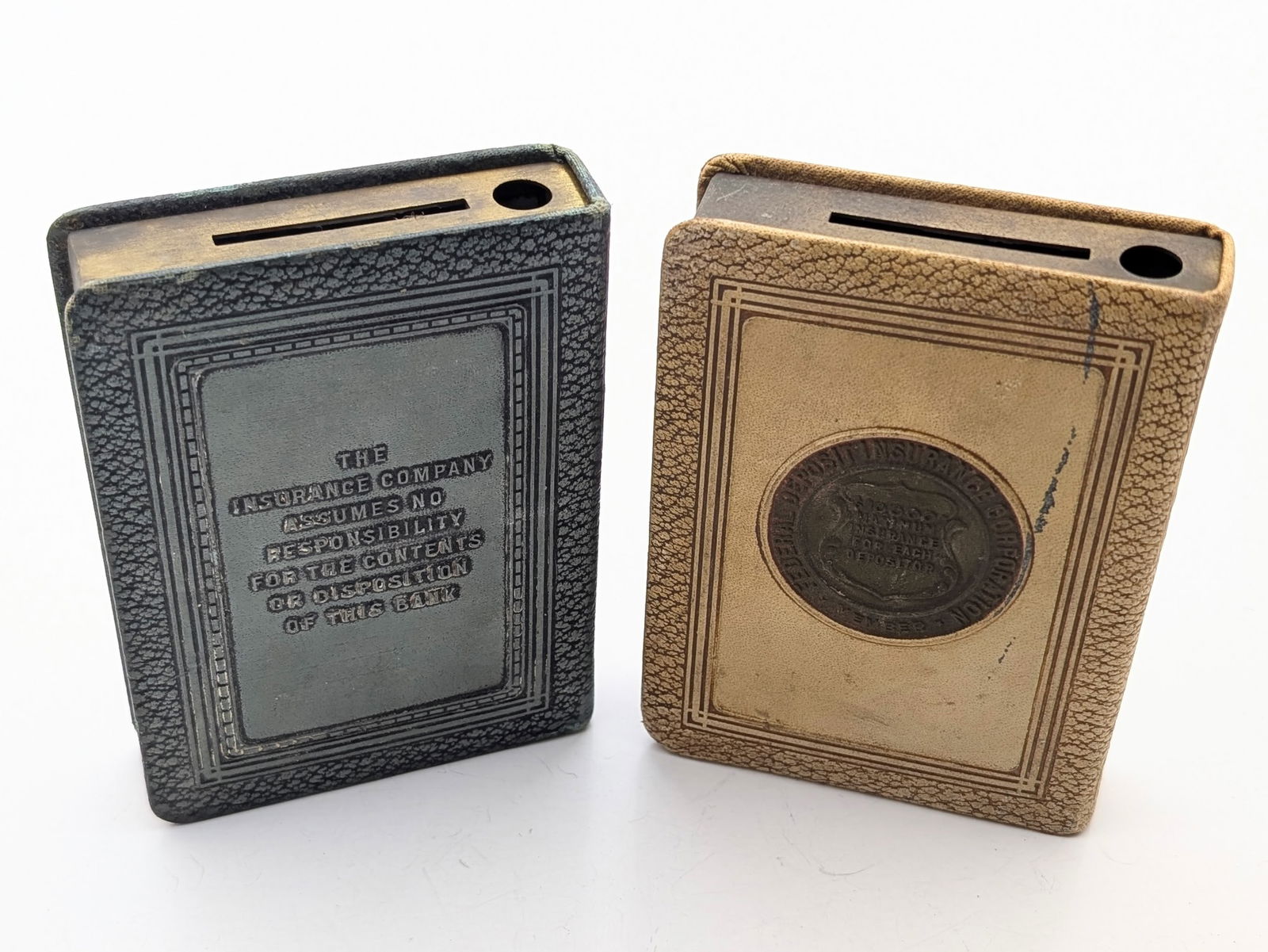 Lot of 2 Vintage Coin Banks - 2