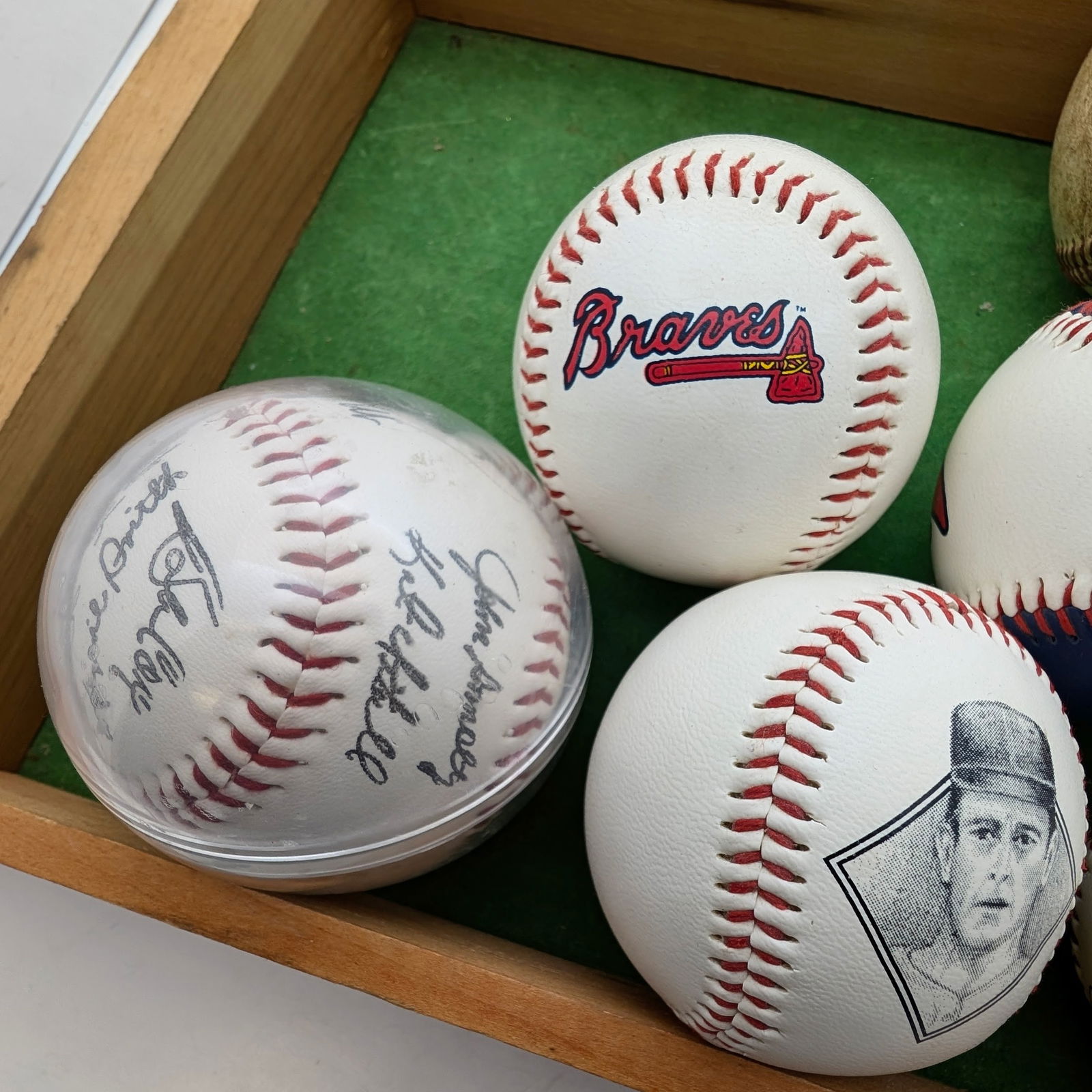 Lot of 8 Souvenir Baseballs- Various Logos, Signatures, and Themes - 2