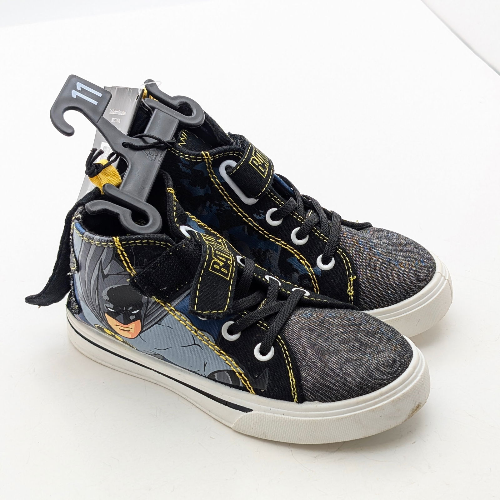 Boys Batman Theme Sneakers- Size 11 (1 of 2)