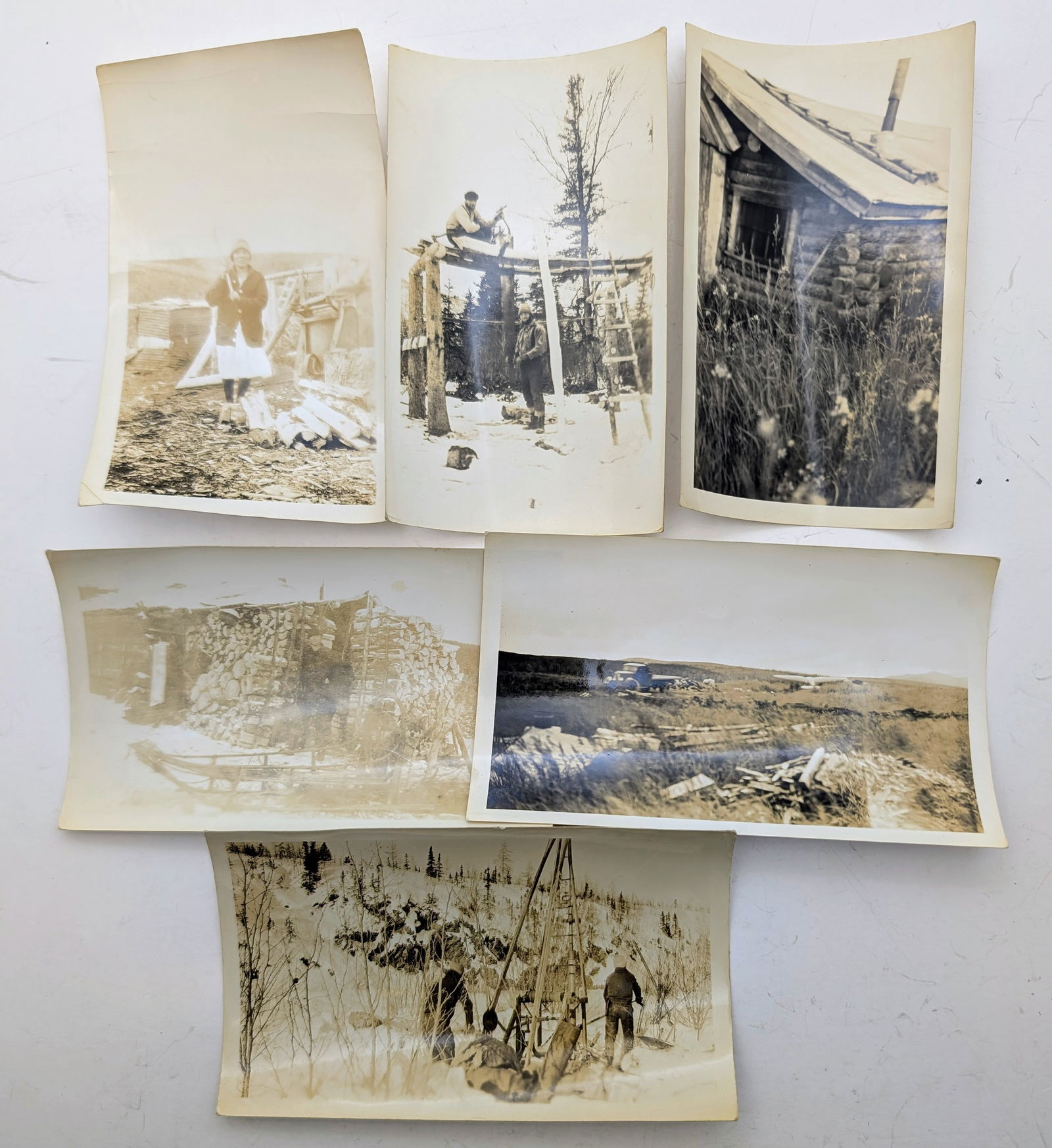Lot of Antique Photos of Alaska: _ 