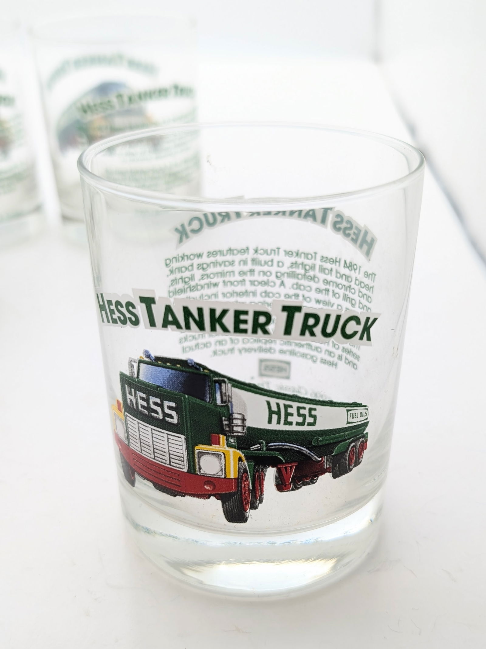 Lot of 8 Hess Tanker Truck Glasses - 2