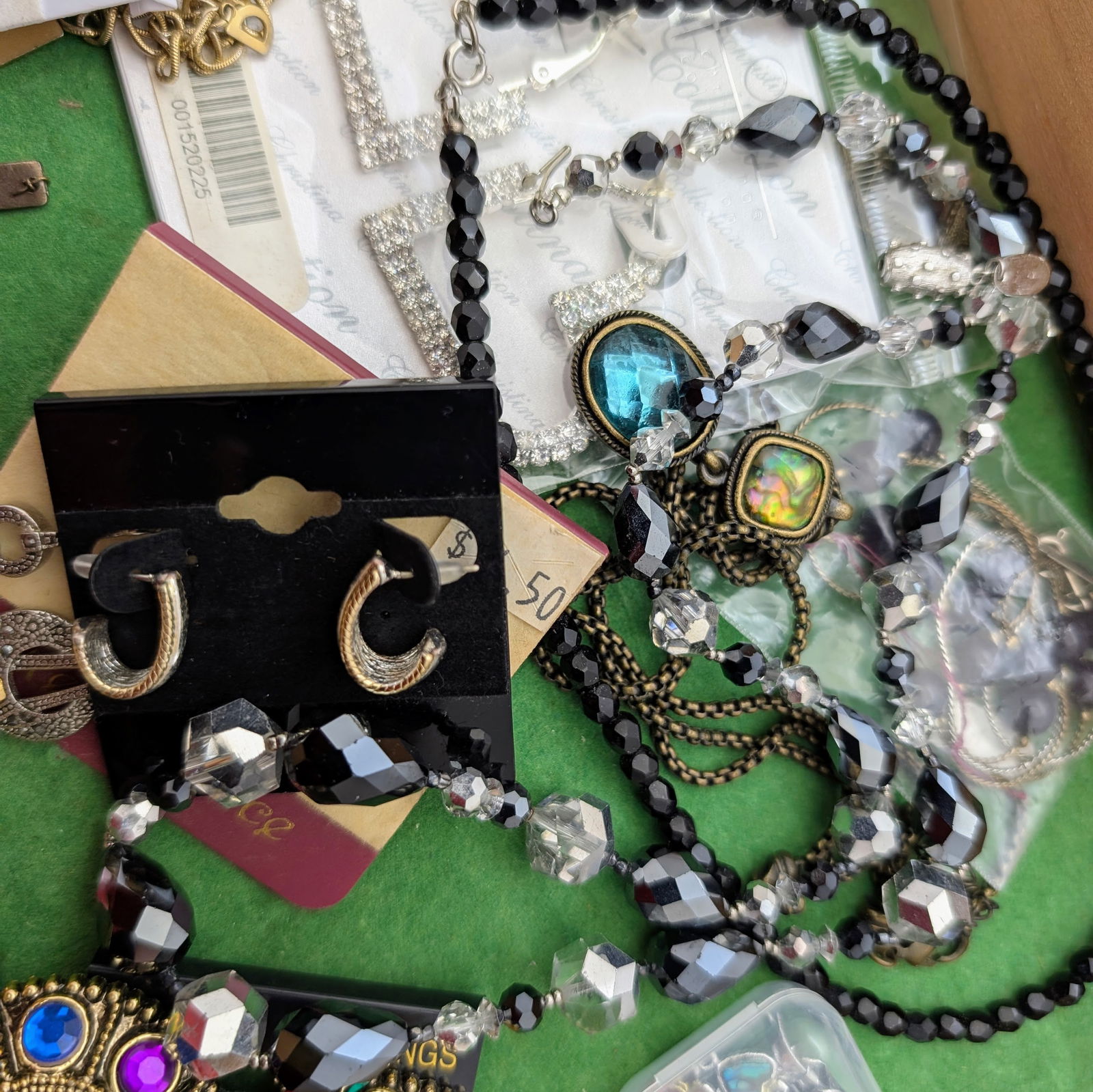 Lot of Jewelry Pieces- Earrings, Necklaces, ect. - 2