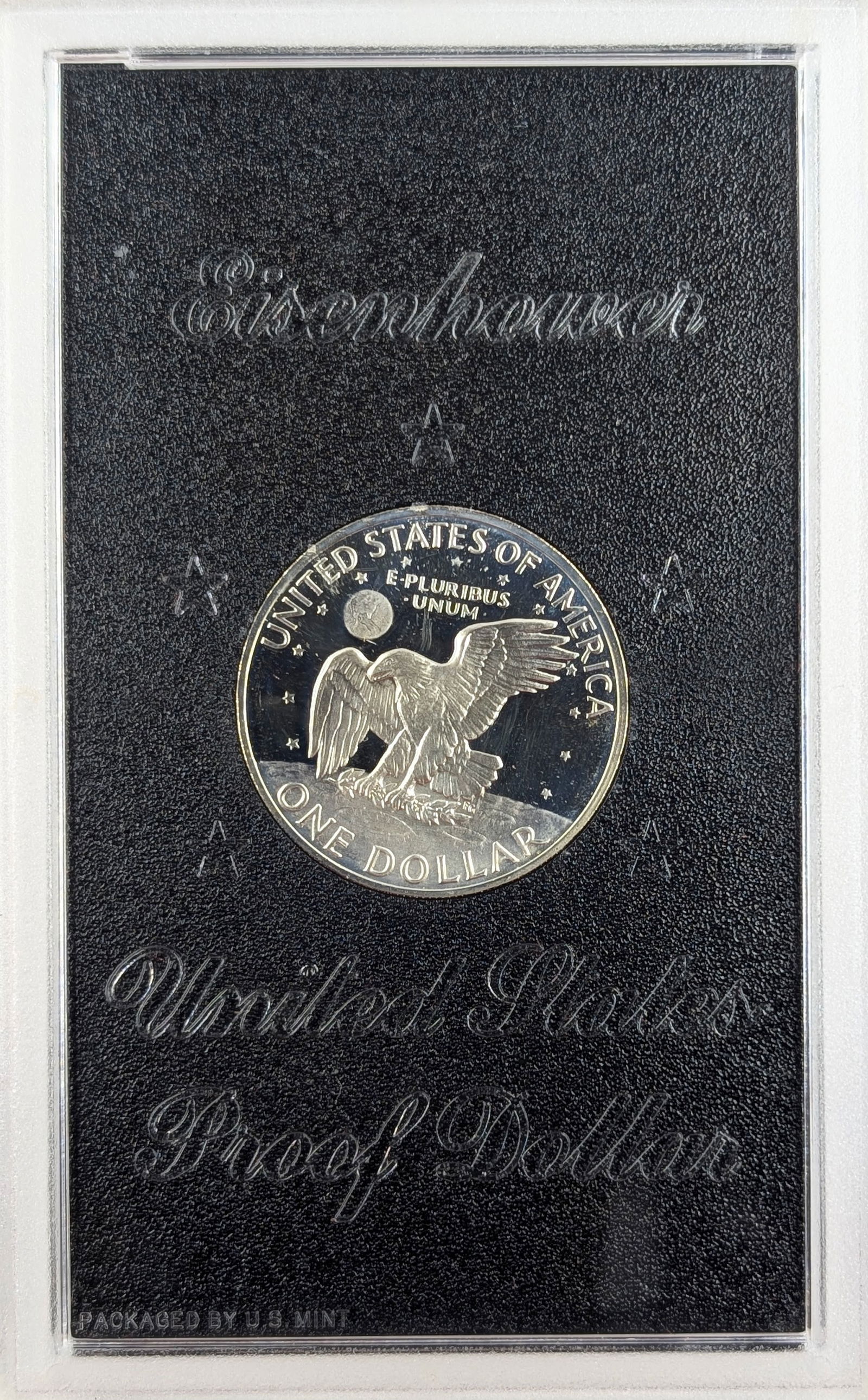 1972-S Eisenhower " Ike" Proof Silver Dollar - Toned - 2