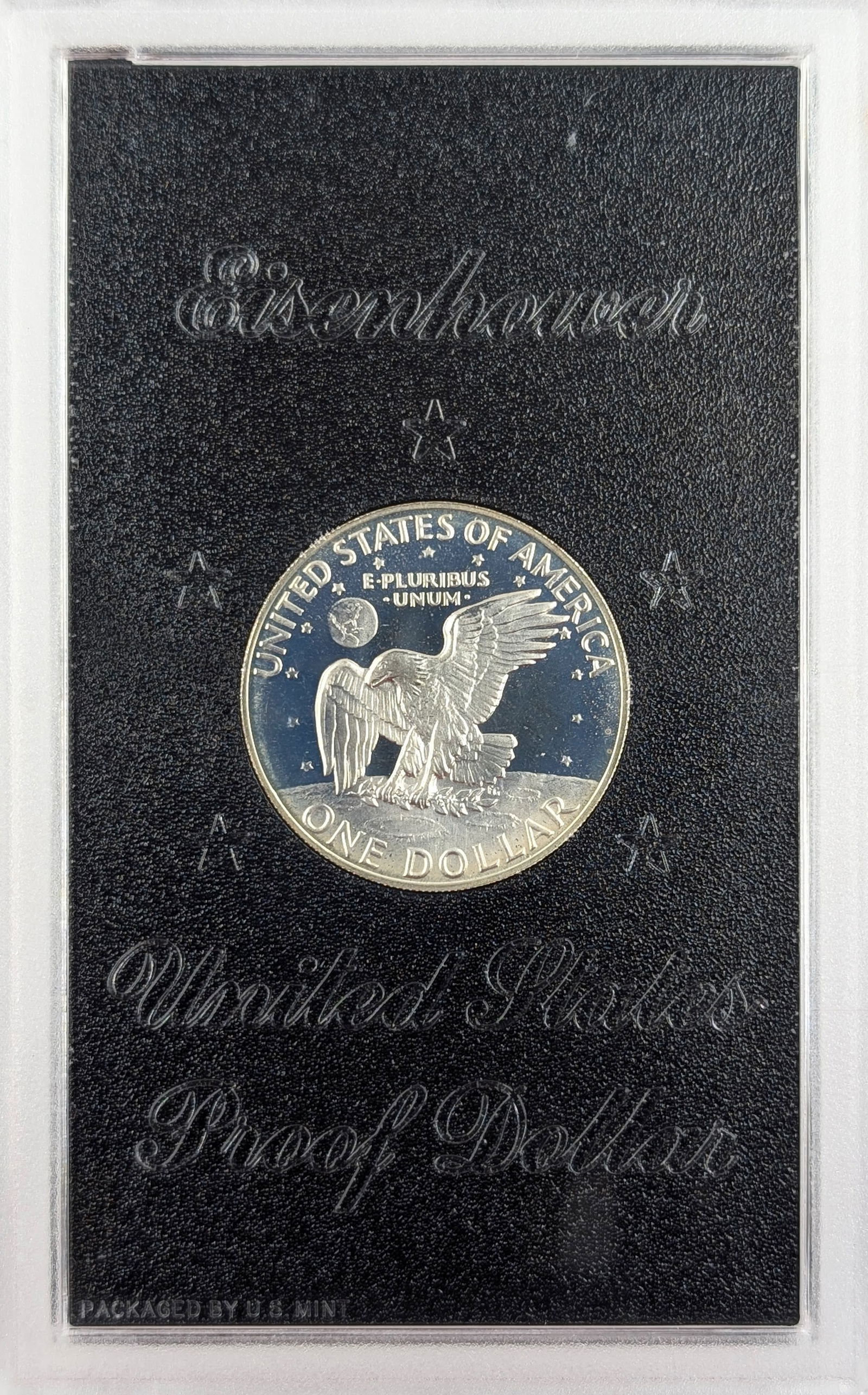 1973-S Eisenhower " Ike" Proof Silver Dollar - Toned - 2