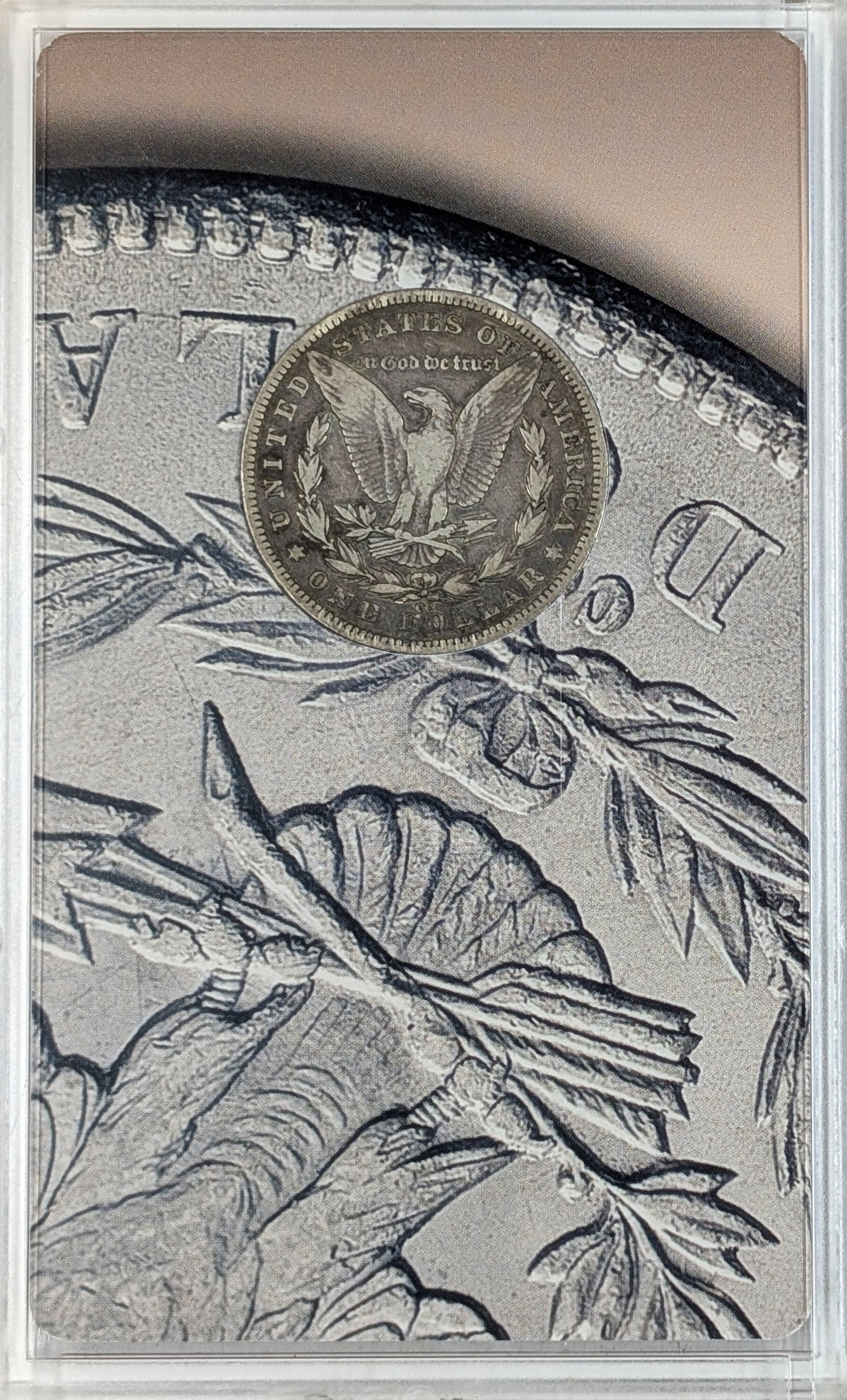 1890-CC Morgan Silver Dollar - Carson City Mint - 2