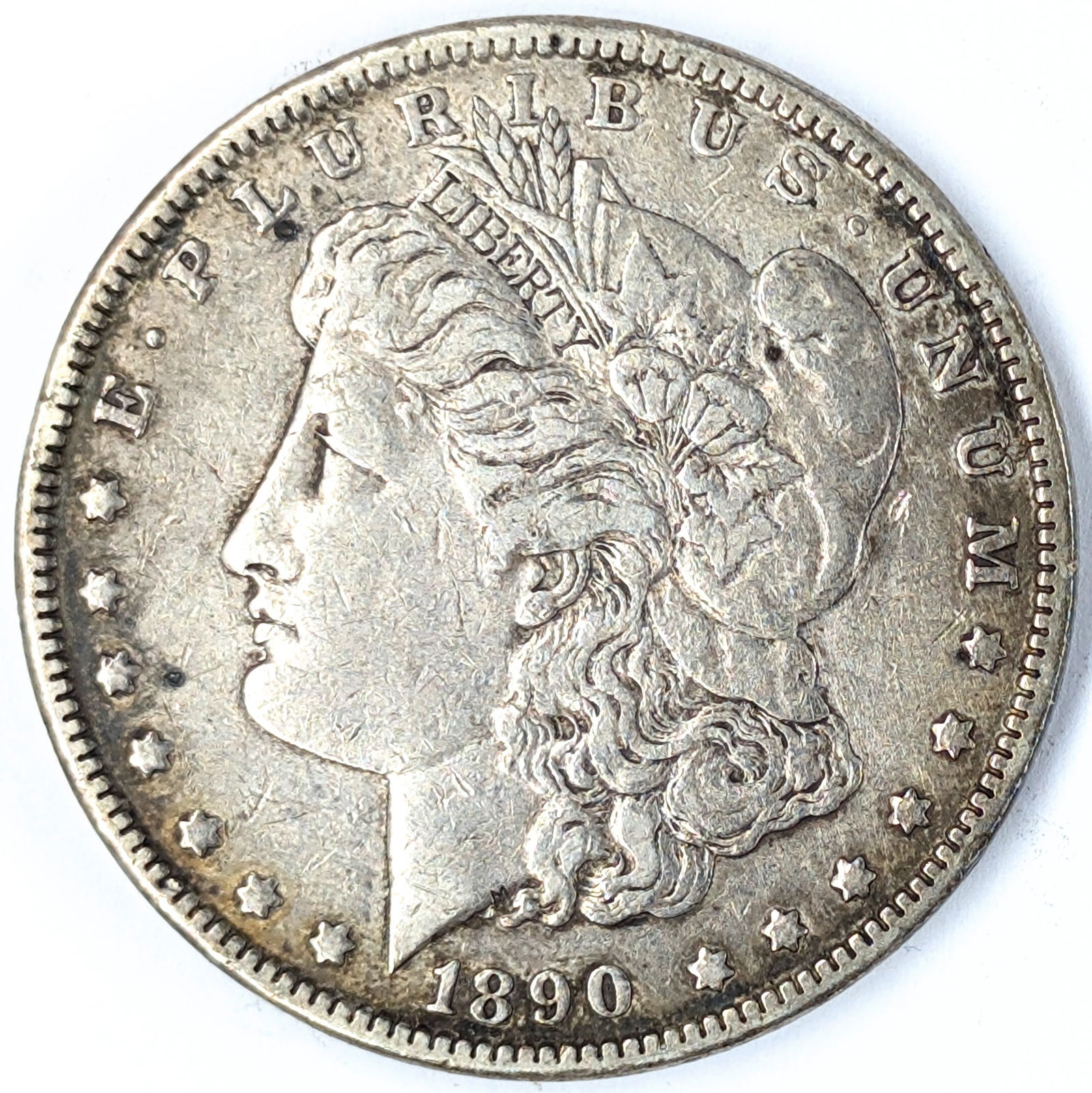 1890 Morgan Silver Dollar (1 of 2)
