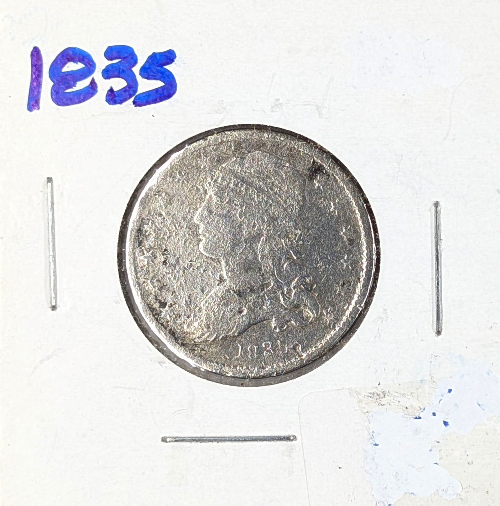 1835 Silver Capped Bust Quarter (1 of 2)