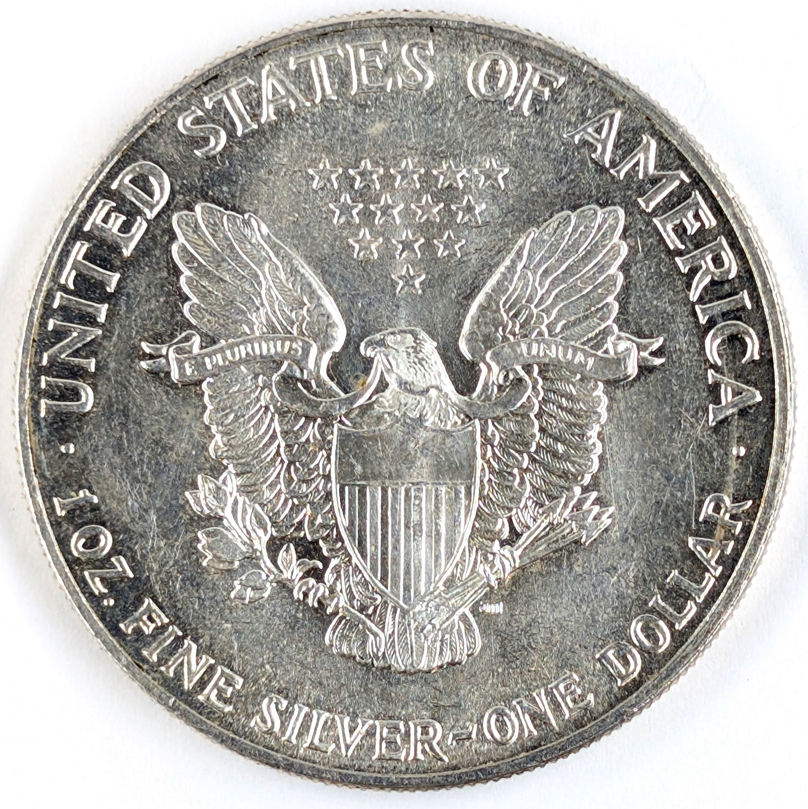 1987 American Silver Eagle Dollar - Toned - 3