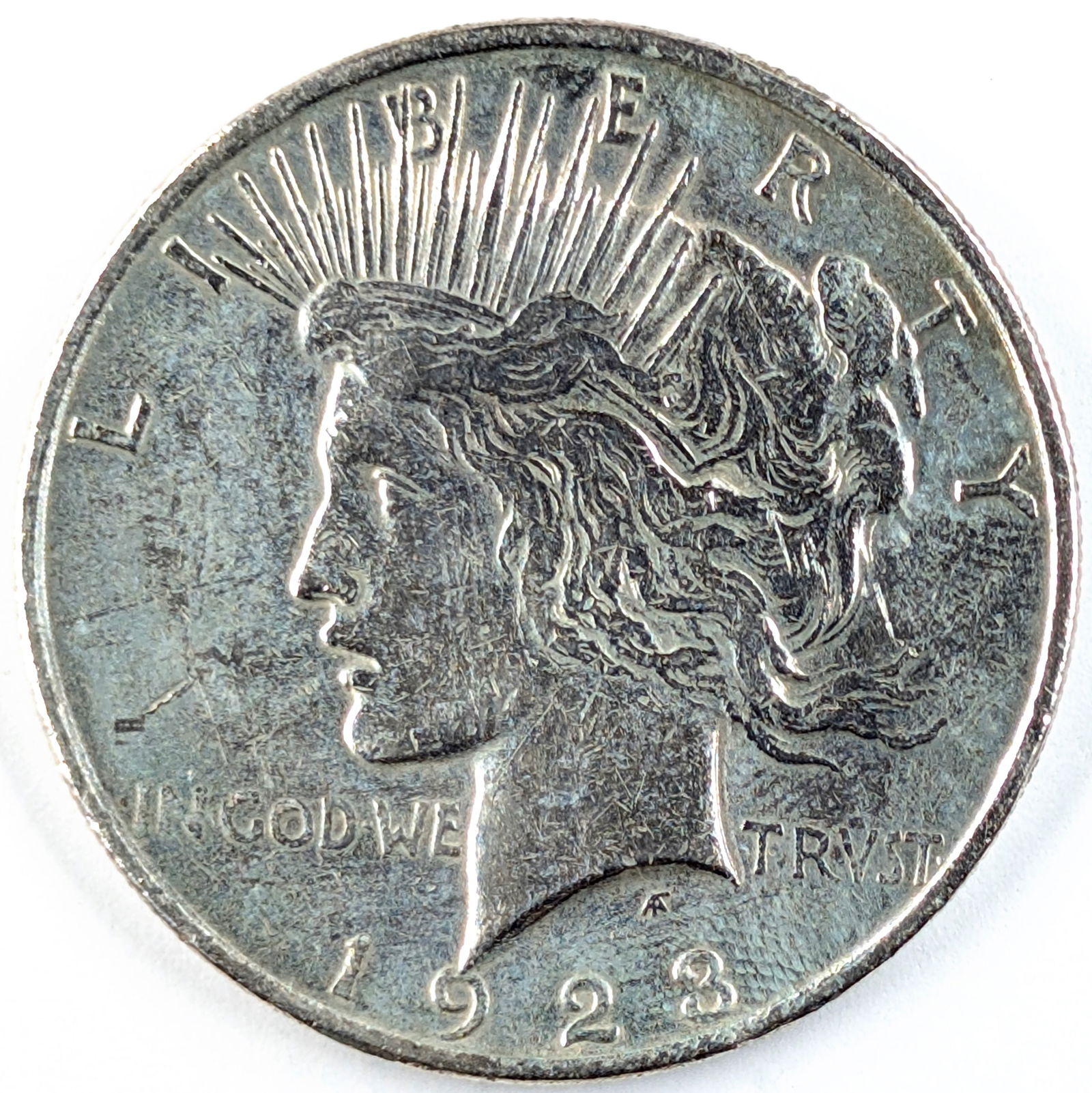 1923 Silver Peace Dollar: Silver 