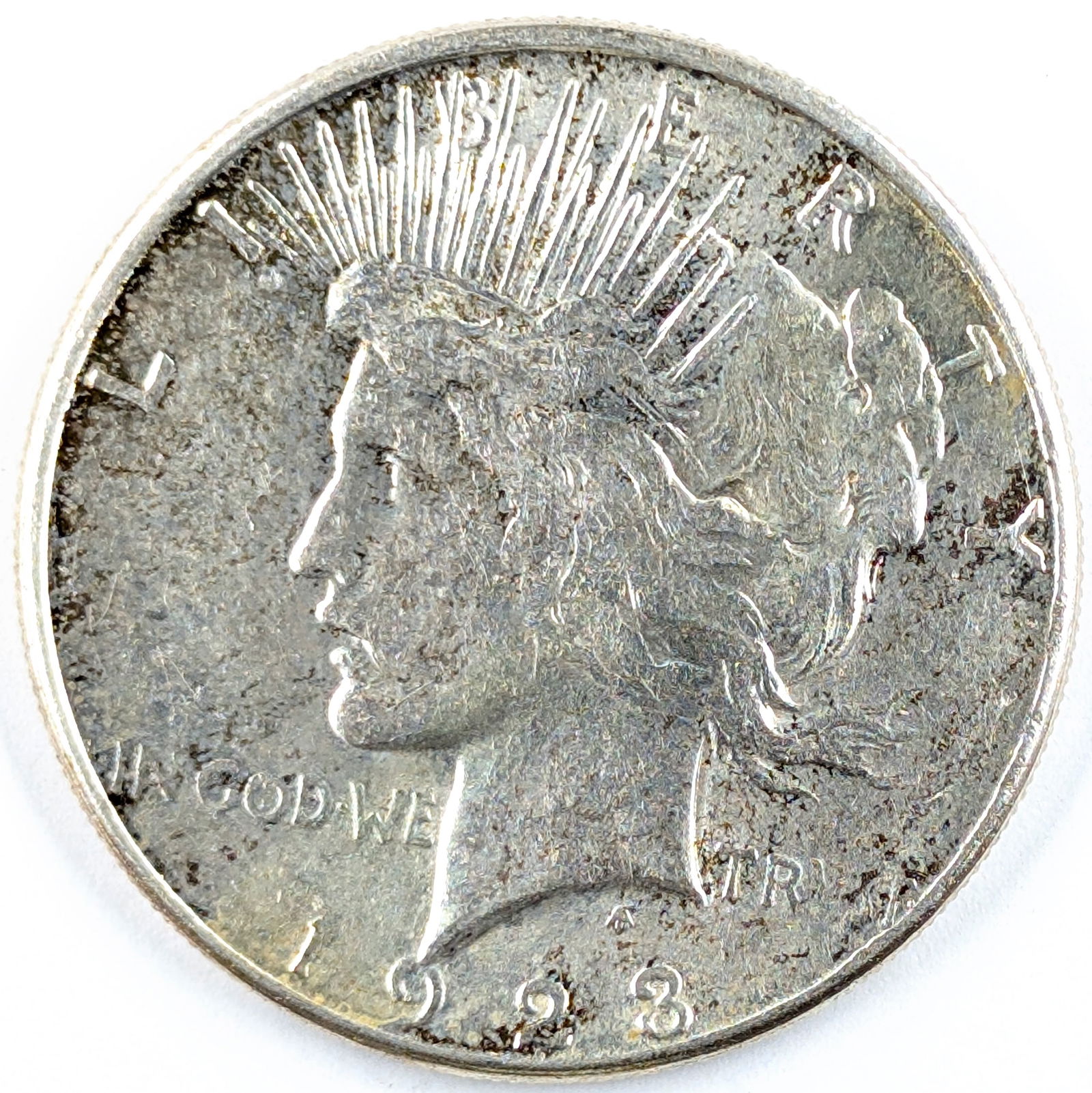 1923-S Silver Peace Dollar: Silver 