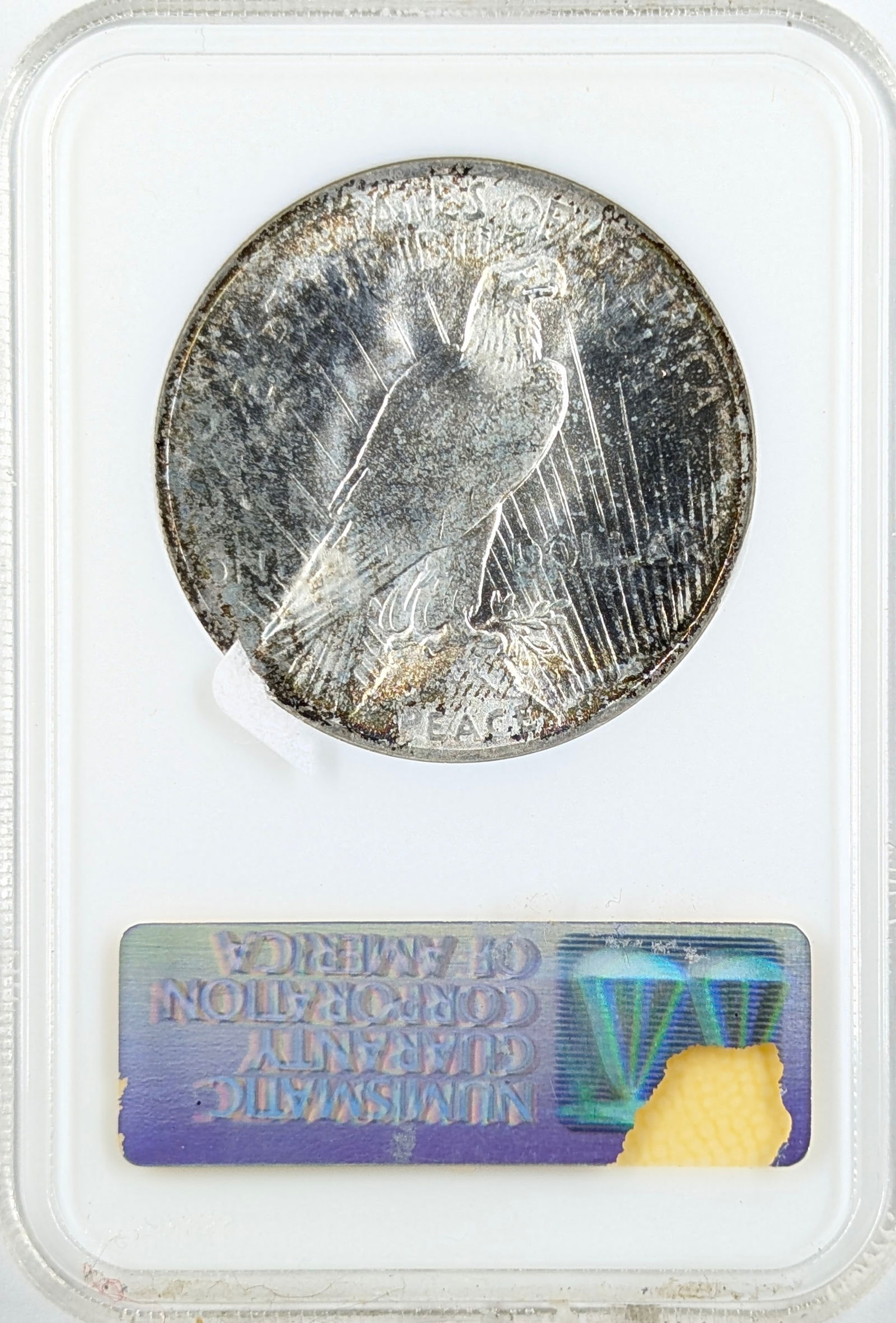 NGC 1923-S MS63 Silver Peace Dollar - 2