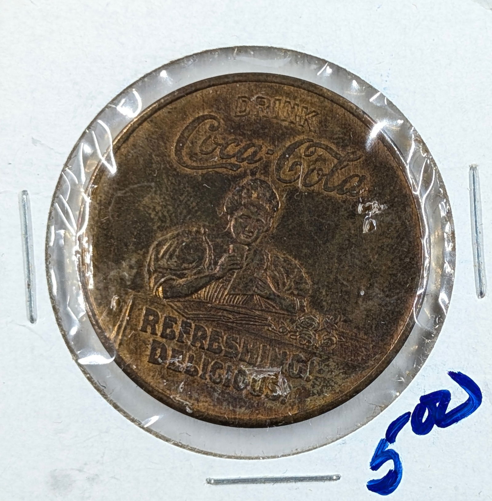 Coca-Cola 75th Anniversary Token - 1901-1976: Commemorative 