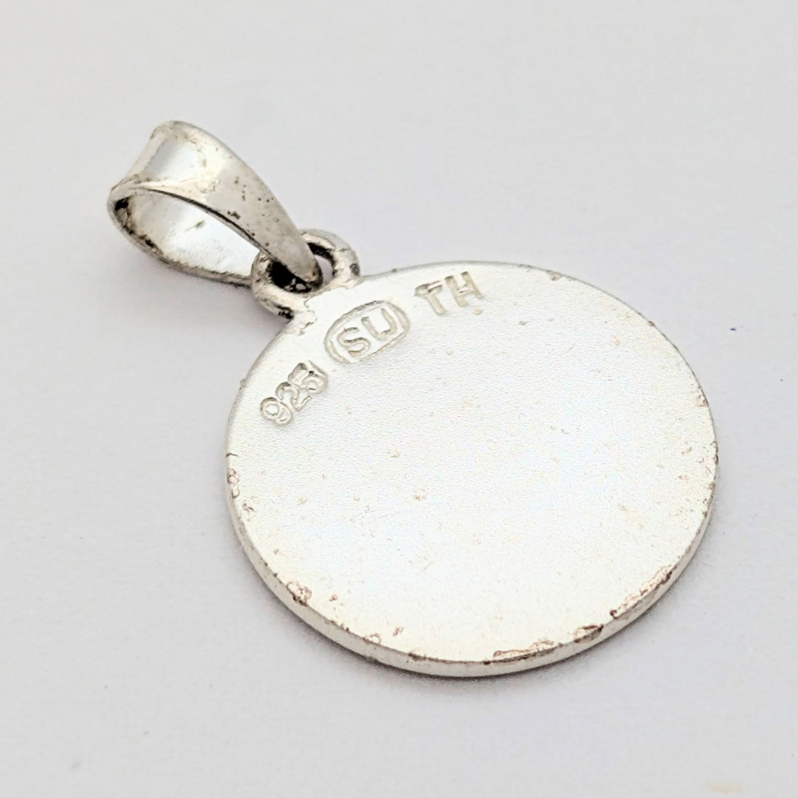 Lot of 3 Sterling Silver Pendants - Elephant, S, etc. - 6