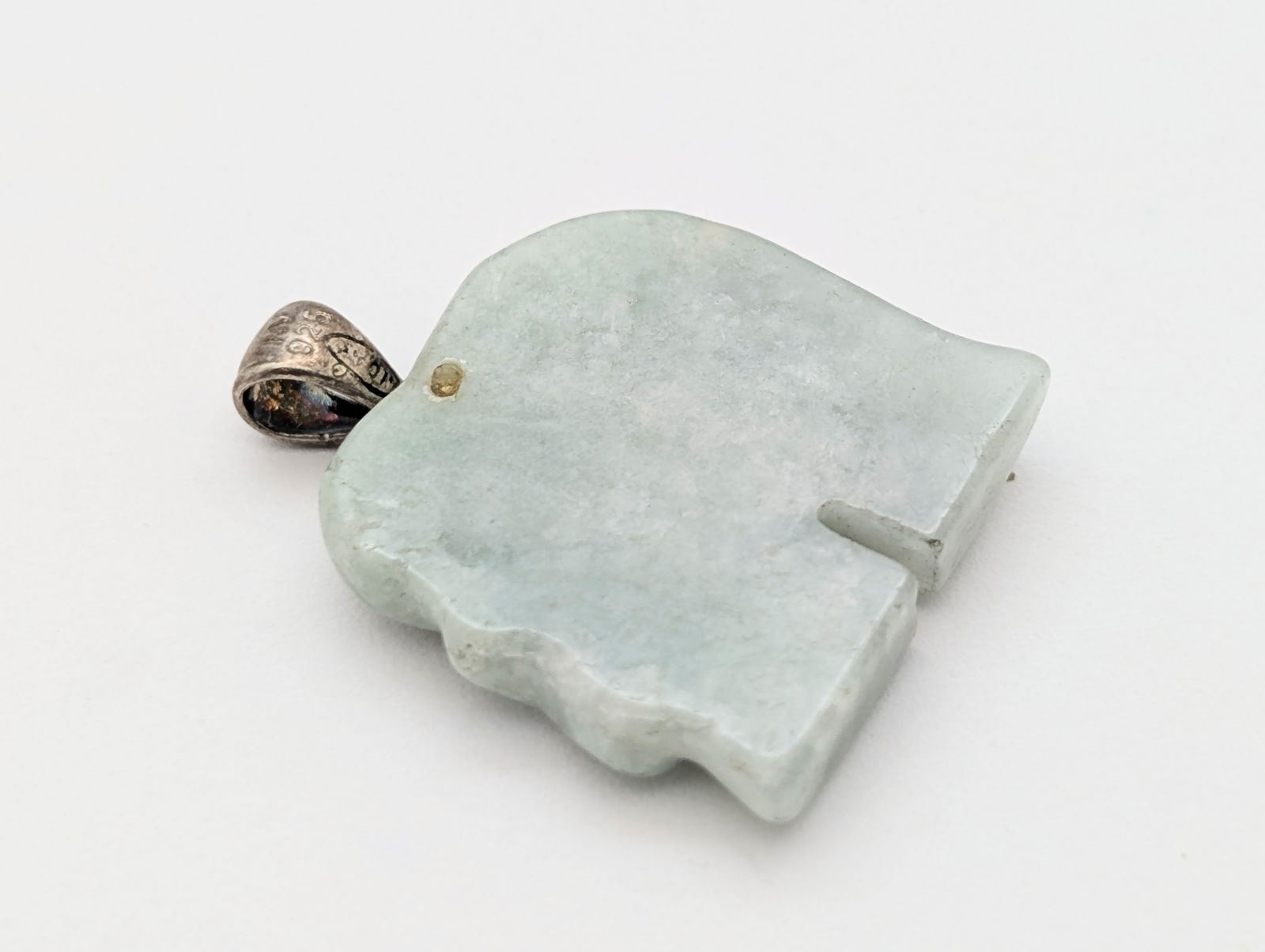 Lot of 3 Sterling Silver Pendants - Elephant, S, etc. - 9