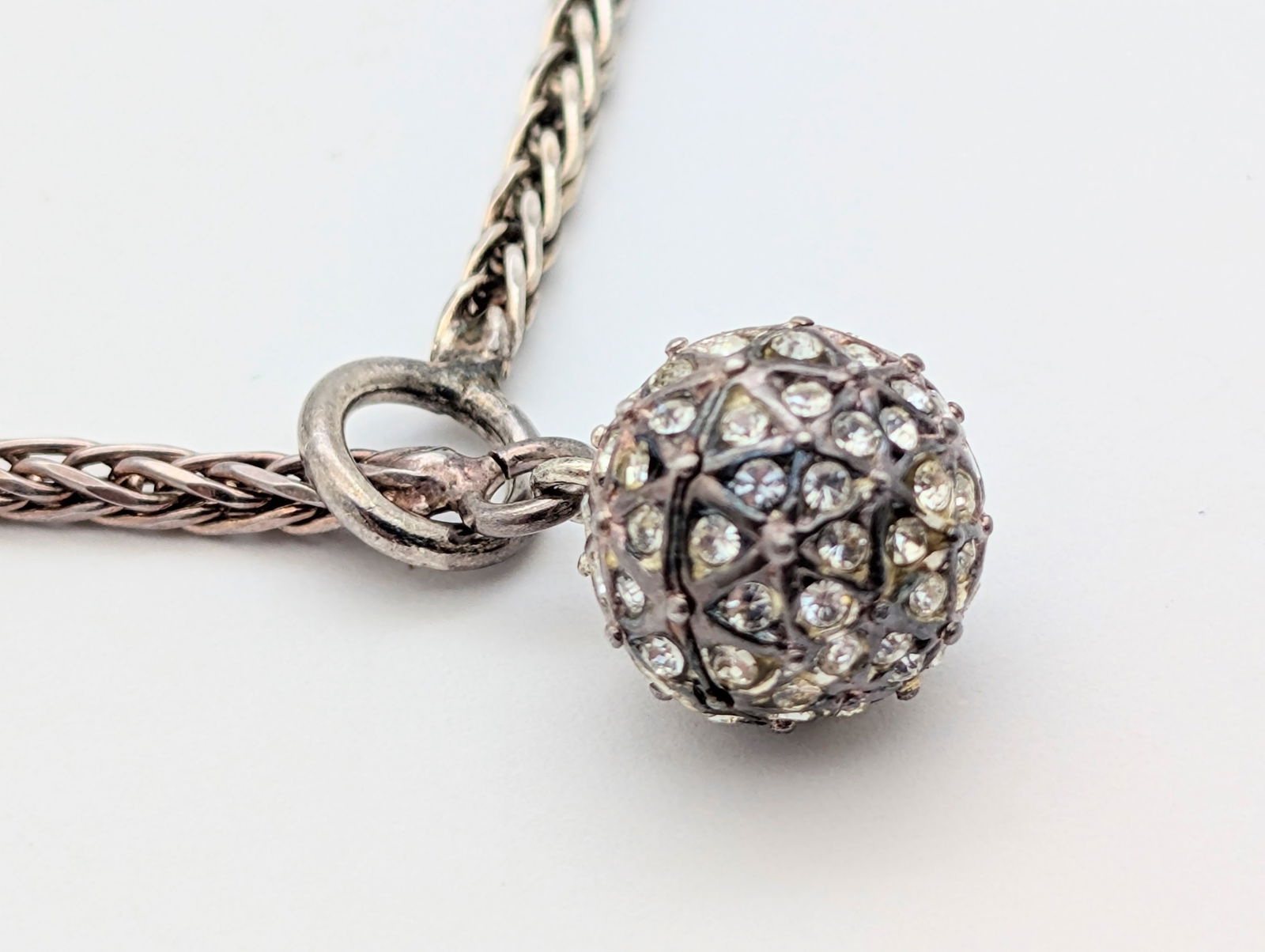 2000 Times Square New Year's Eve Ball Sterling Silver Ladies Bracelet - 4