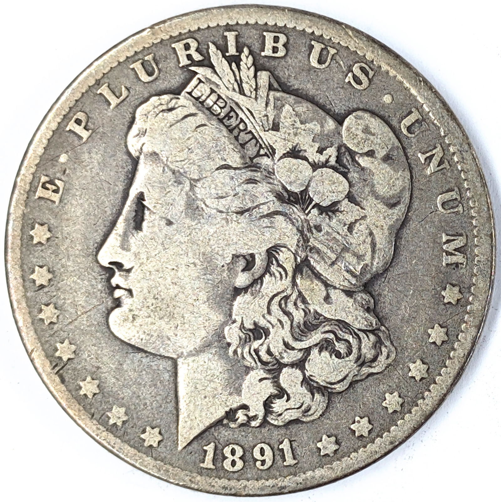 1891-O Morgan Silver Dollar (1 of 2)