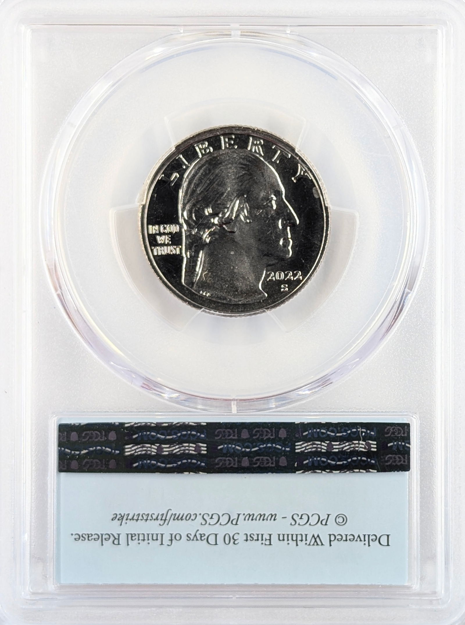 PCGS 2022-S MS64 Maya Angelou Quarter - First Strike - 2