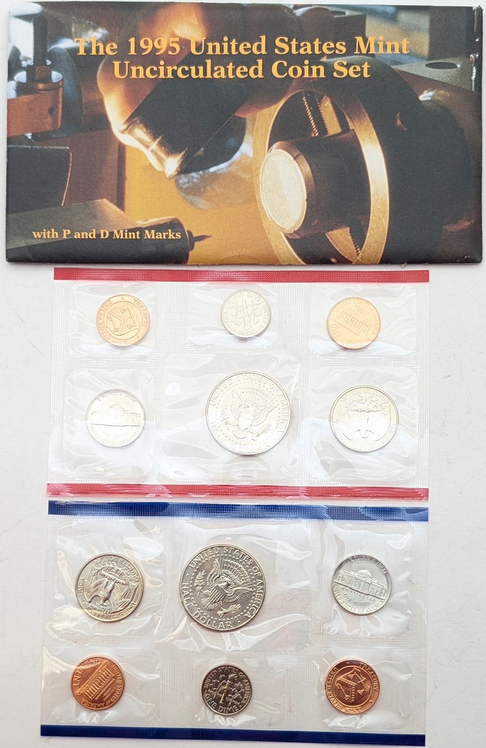 1995 US Mint Uncirculated Coin Set - 2