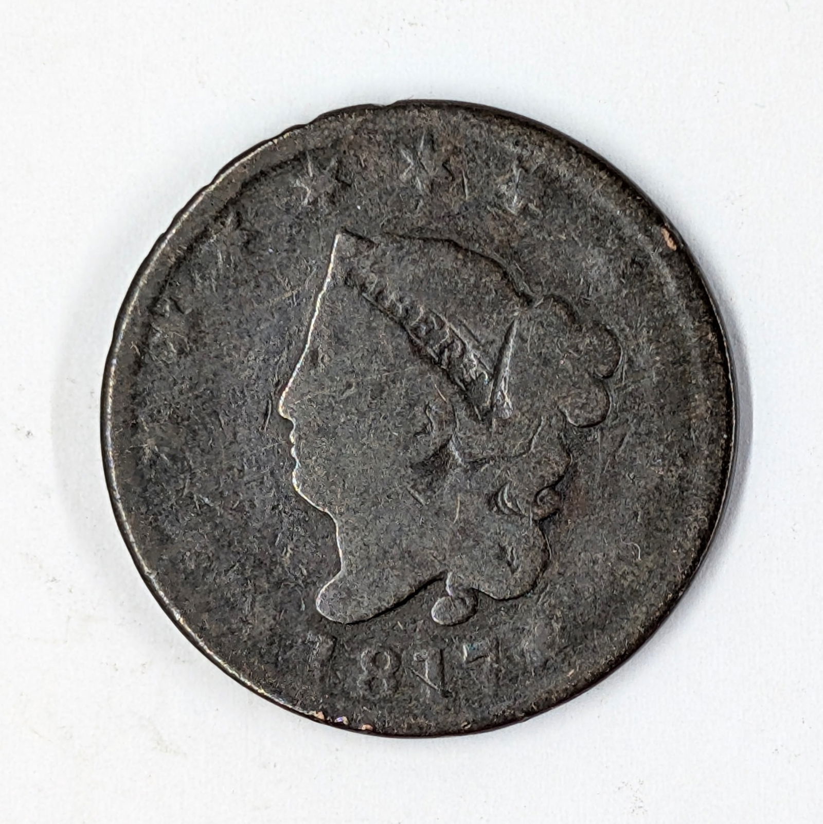 1817 Large Cent (1 of 2)
