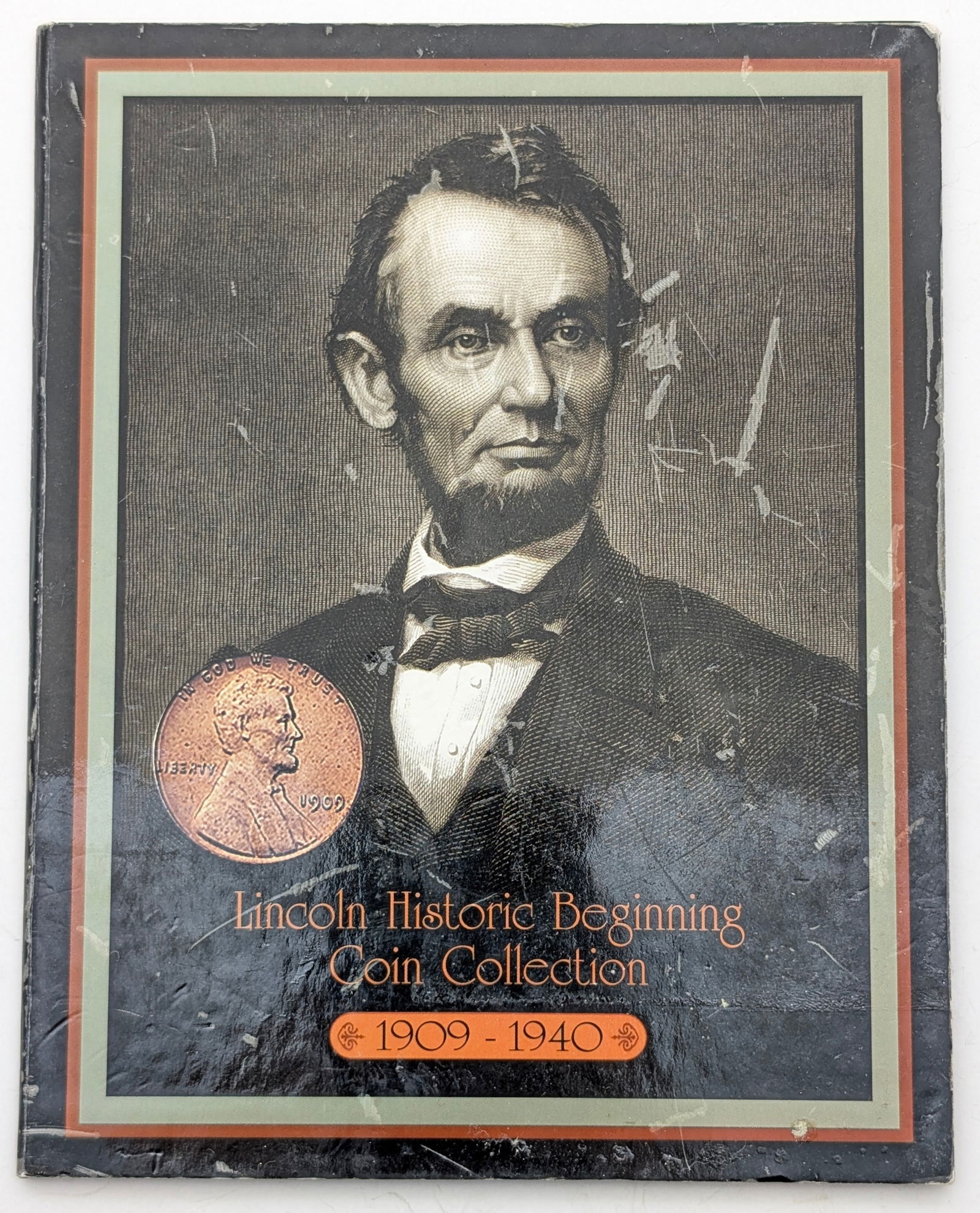 Lincoln Historic Beginning Coin Collection Book 1909-1940 w/ all 31 cents! - 4