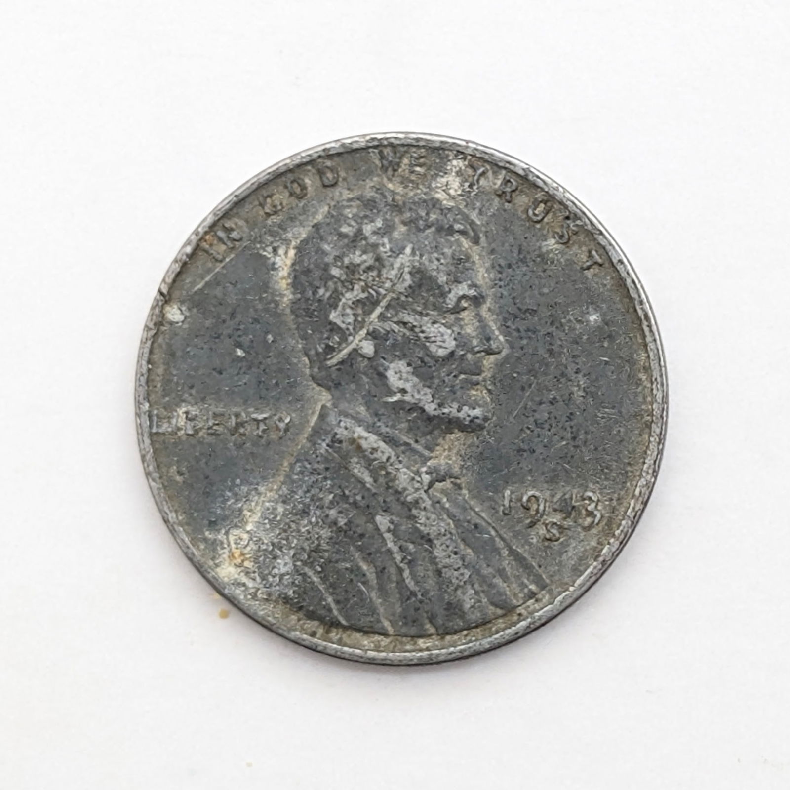 Roll of 50 - 1943-S Steel Lincoln Cents - 2