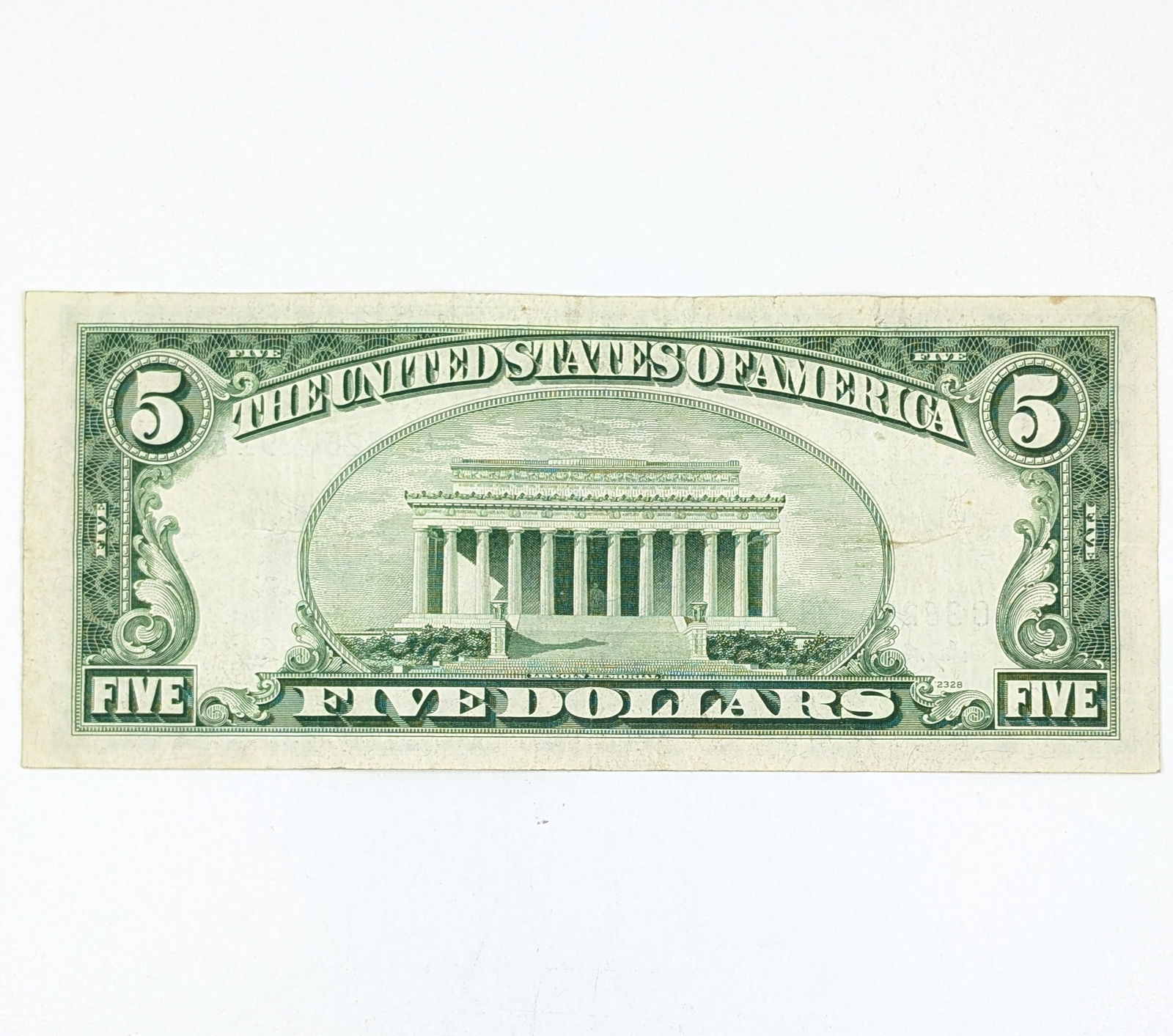 1953 $5 Note - Silver Certificate - 2